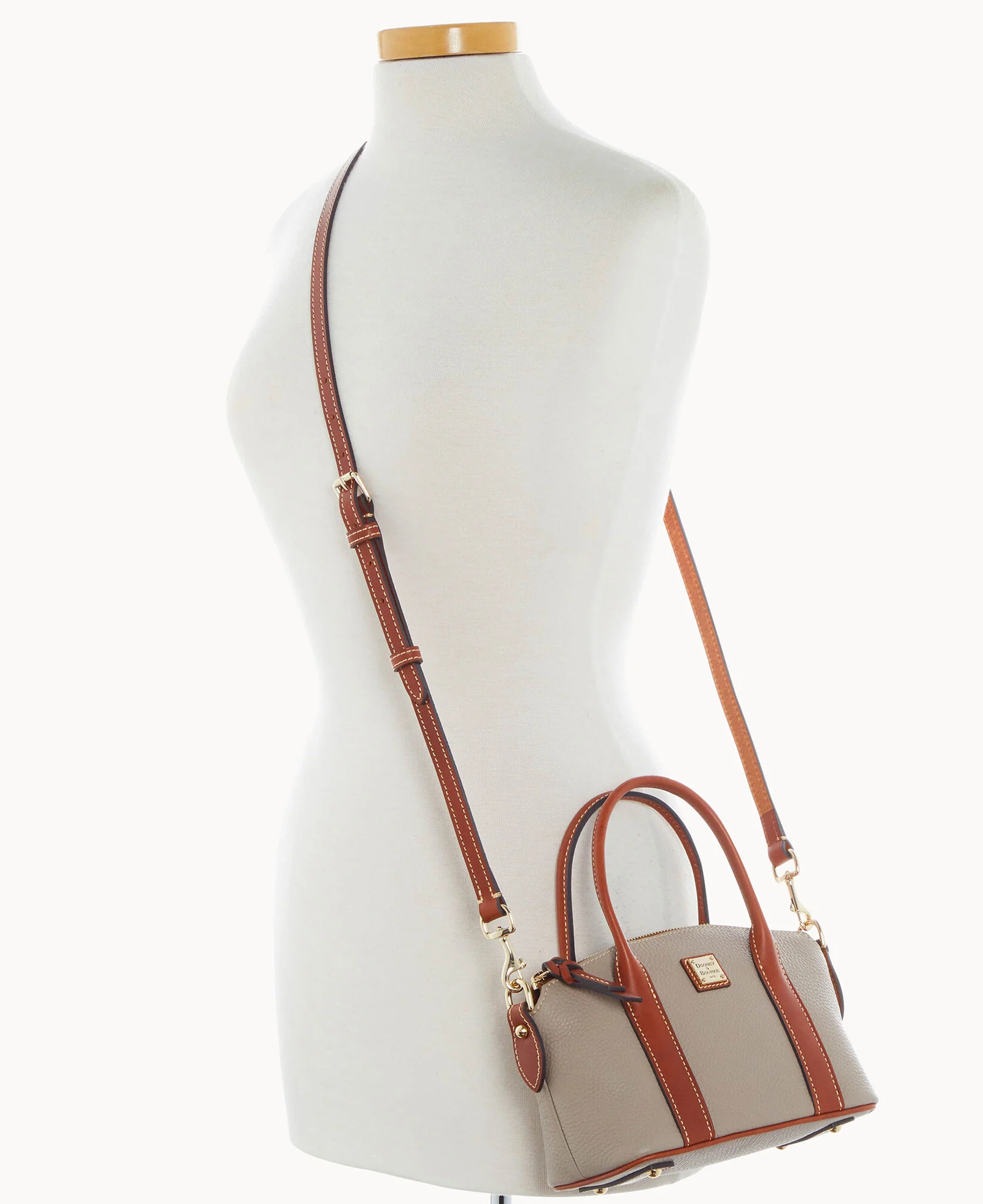 Pebble Grain Small Madeline Satchel - Image 45