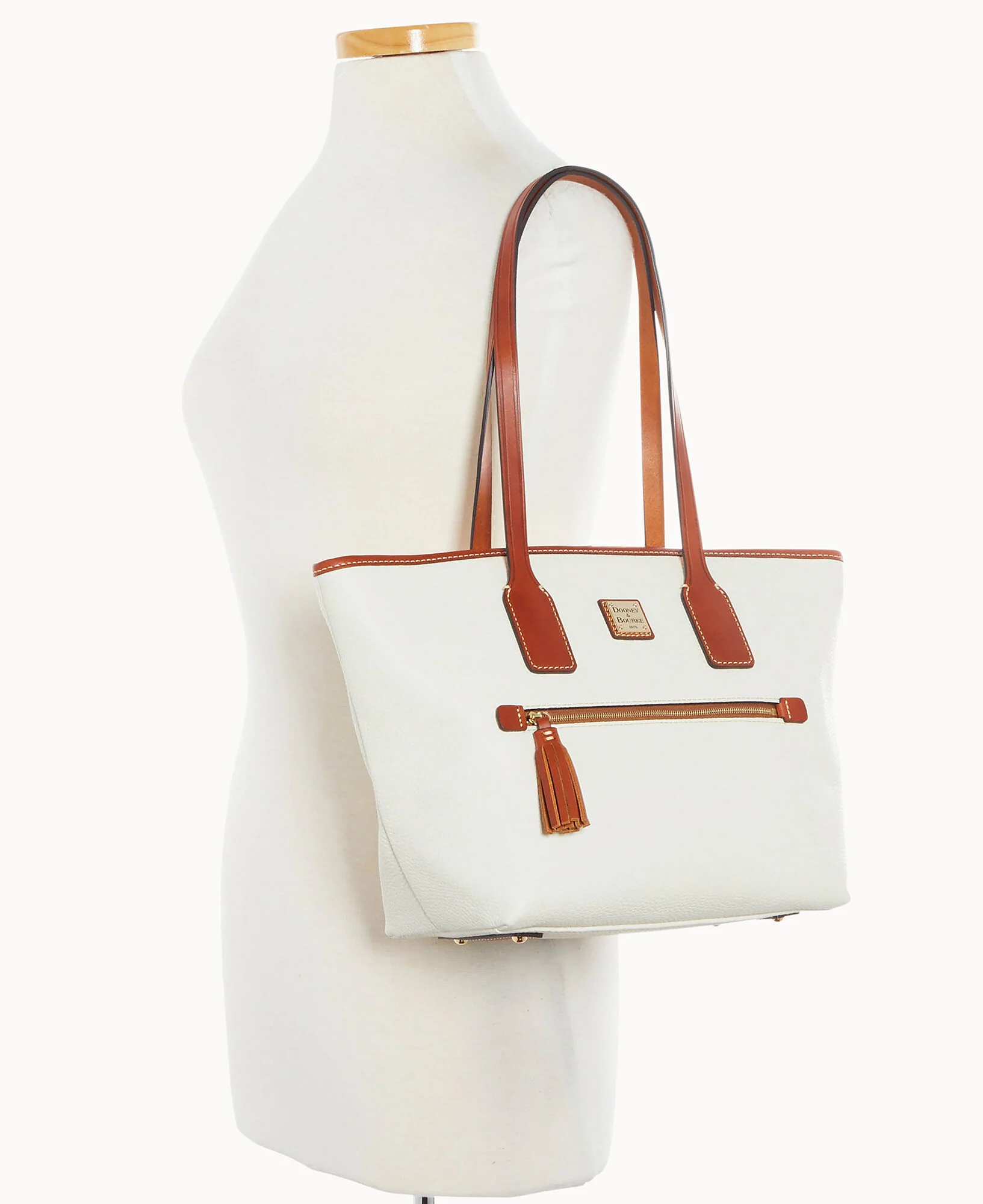 Pebble Grain Small Tote - Image 12