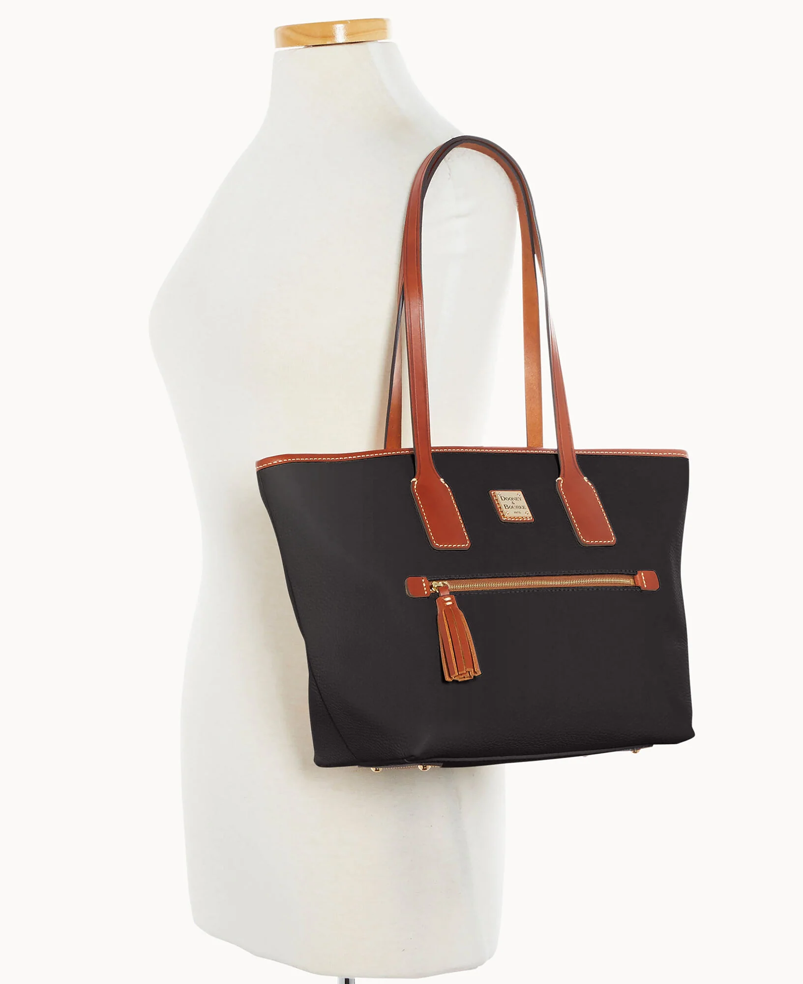 Pebble Grain Small Tote - Image 4