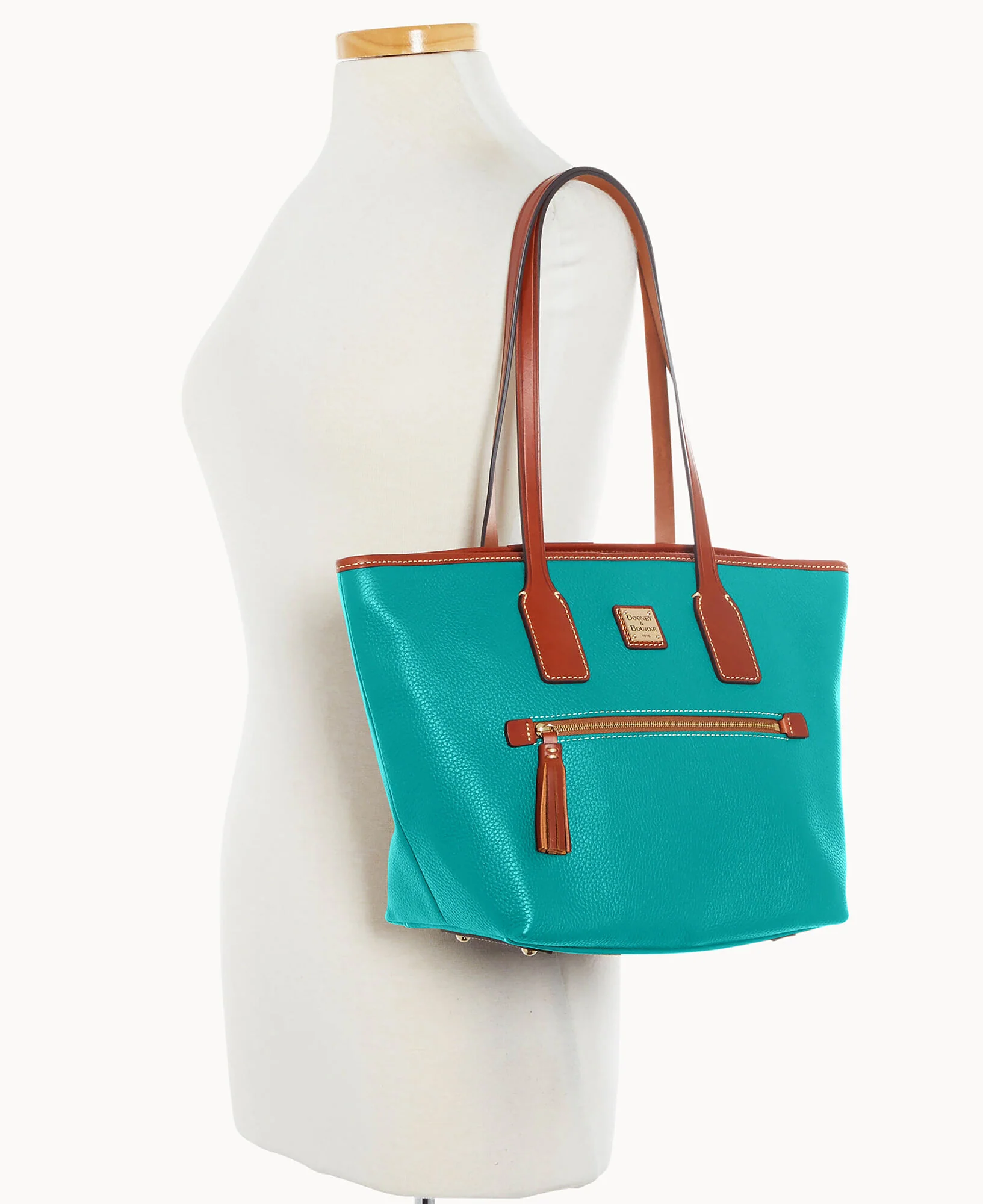 Pebble Grain Small Tote - Image 56