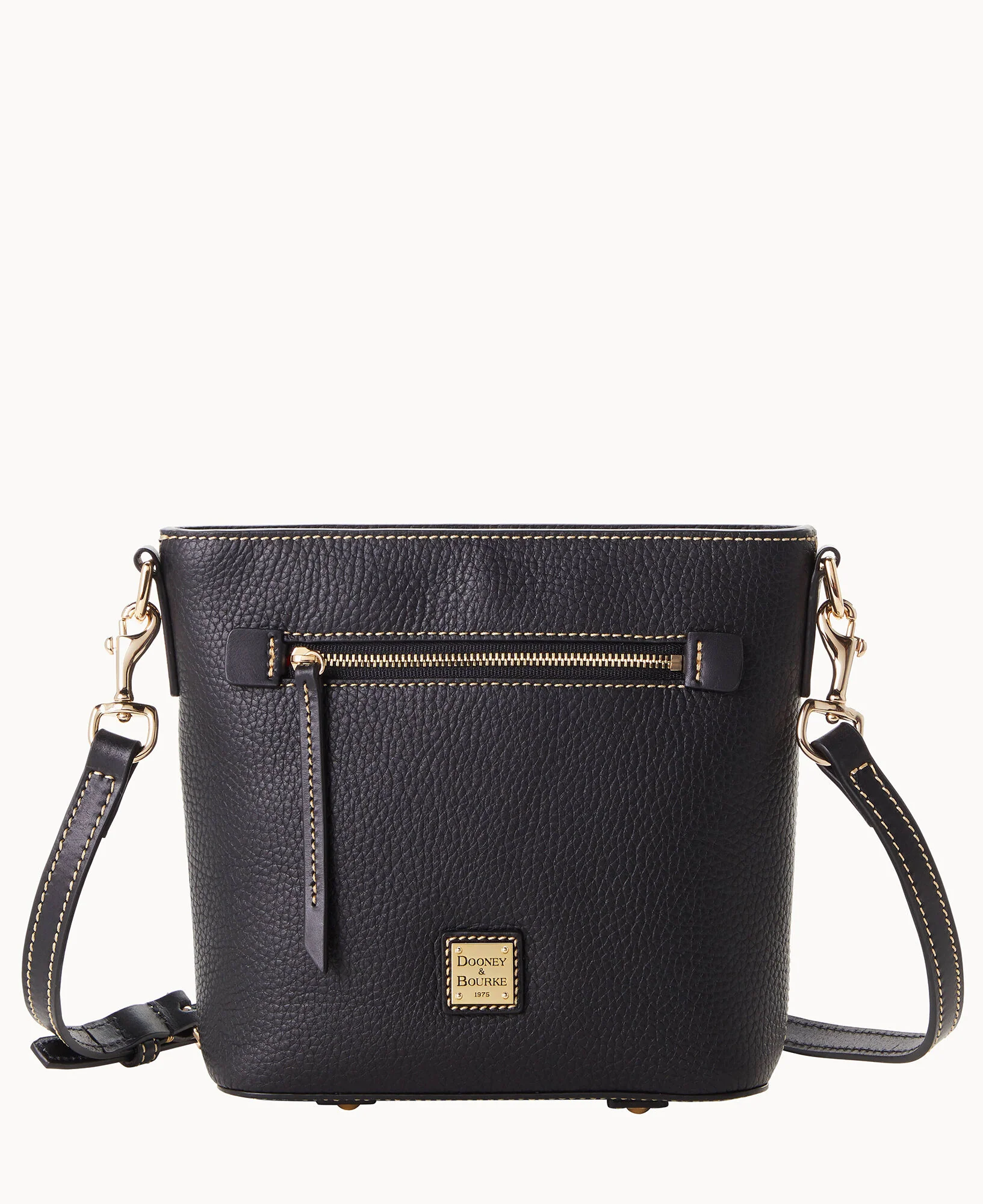 Pebble Grain Small Zip Crossbody - Image 11