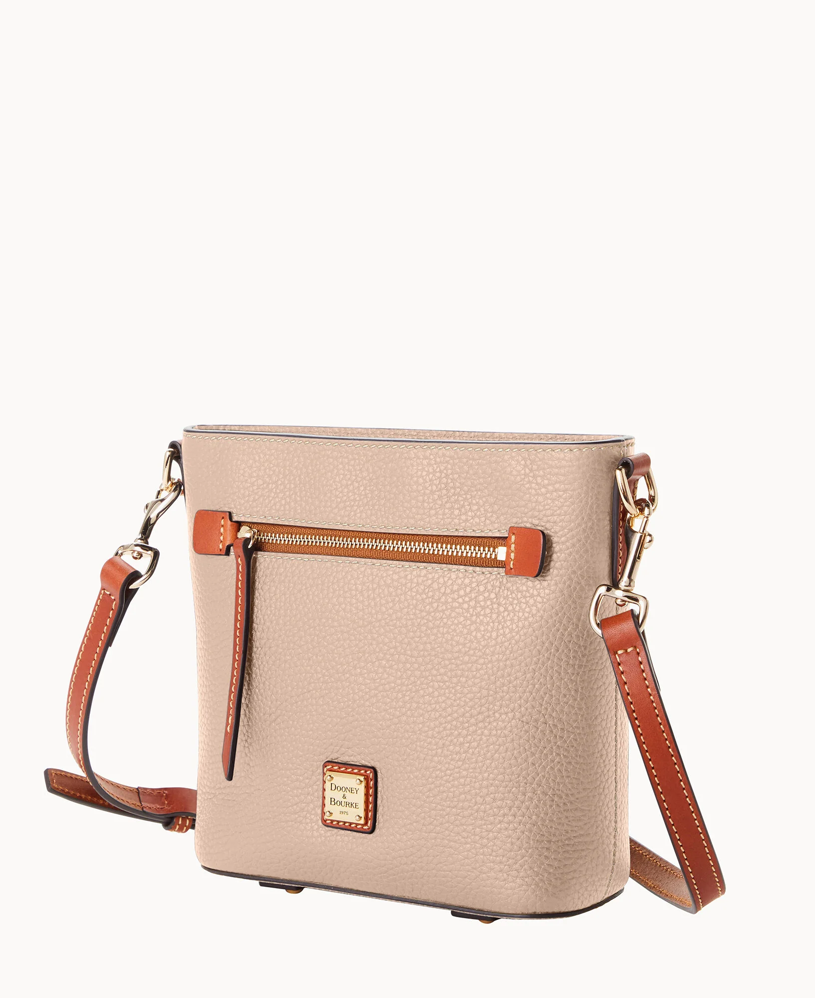 Pebble Grain Small Zip Crossbody - Image 16
