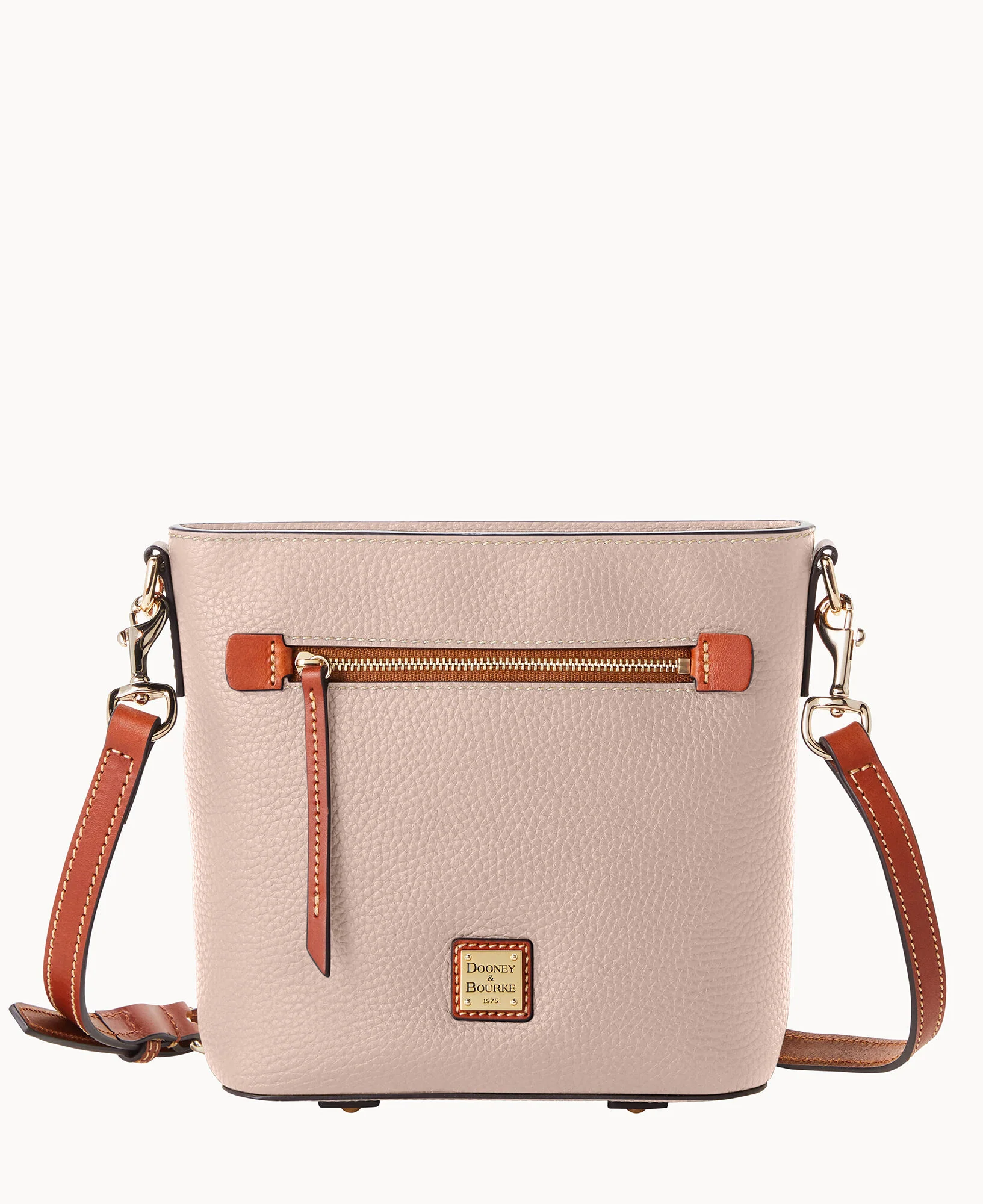 Pebble Grain Small Zip Crossbody - Image 30