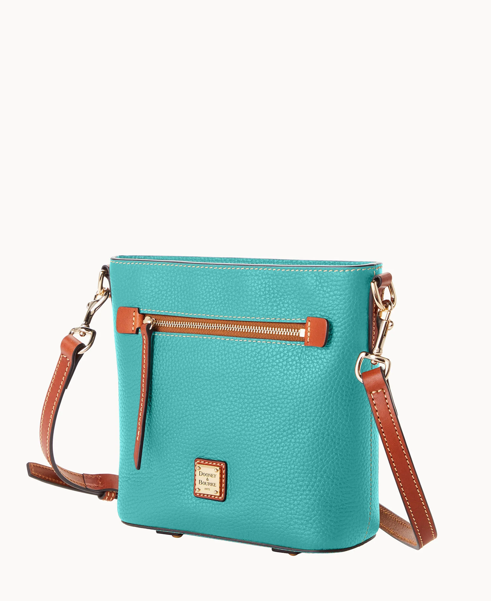 Pebble Grain Small Zip Crossbody - Image 44