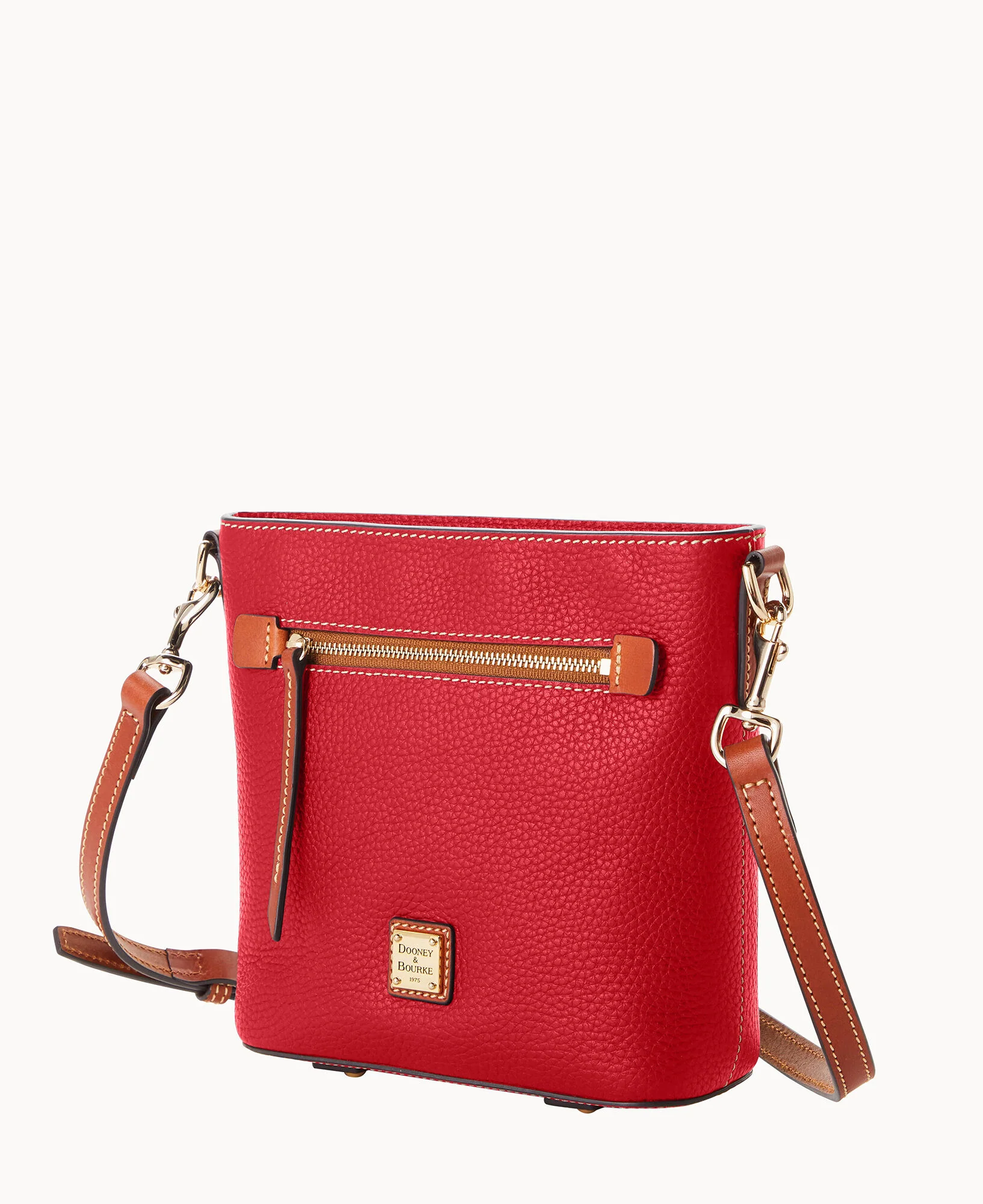 Pebble Grain Small Zip Crossbody - Image 48