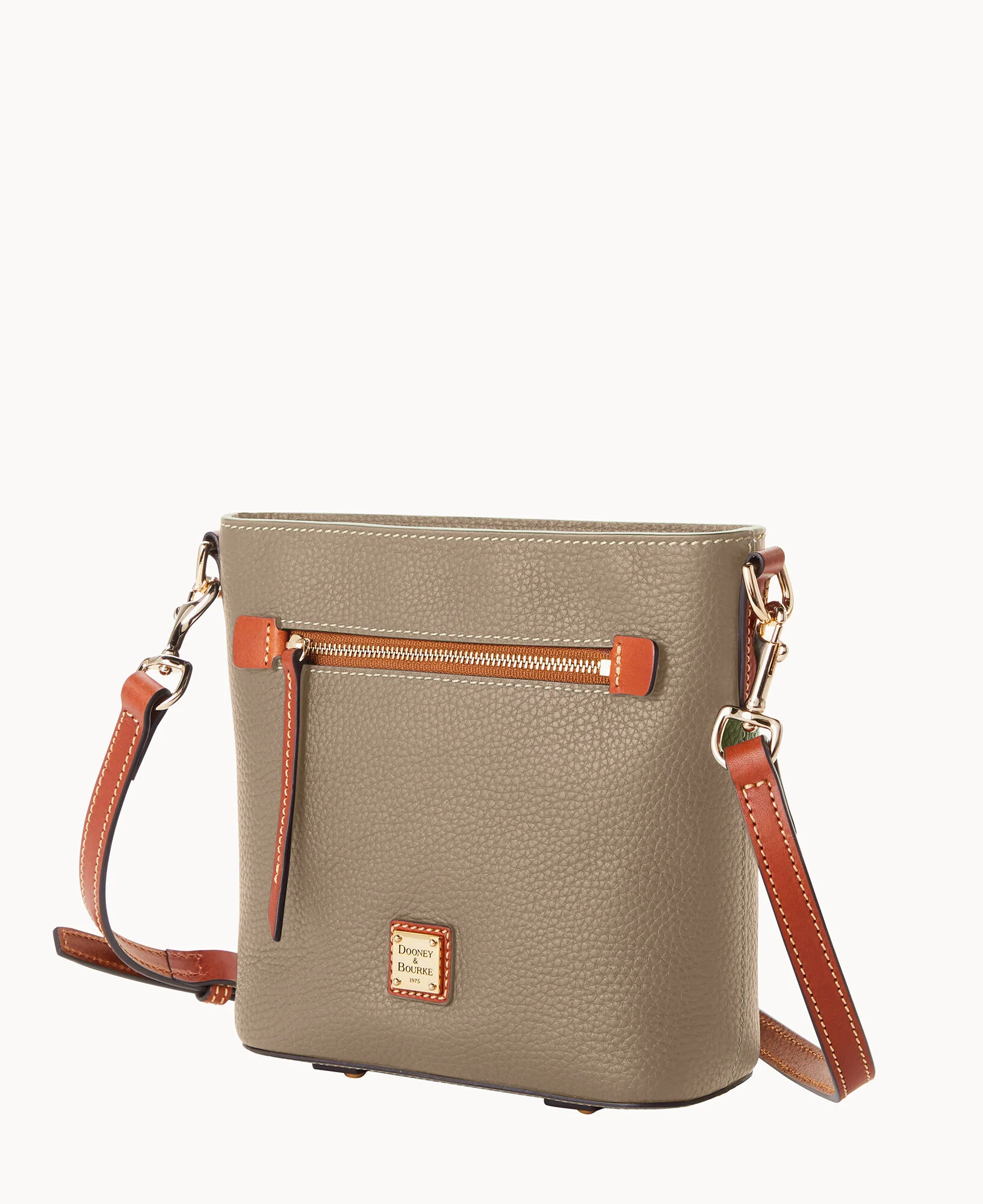 Pebble Grain Small Zip Crossbody - Image 53