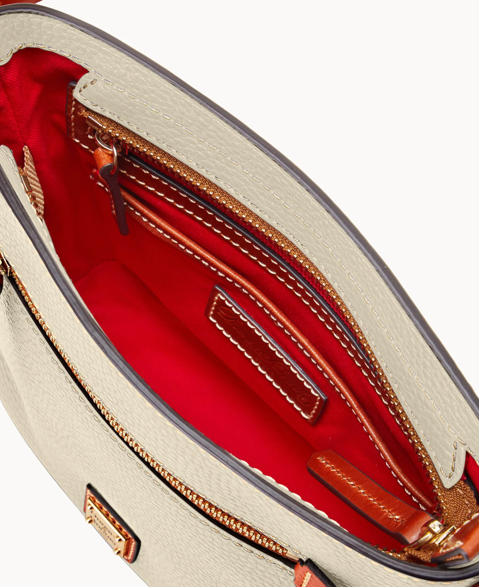 Pebble Grain Small Zip Crossbody - Image 64