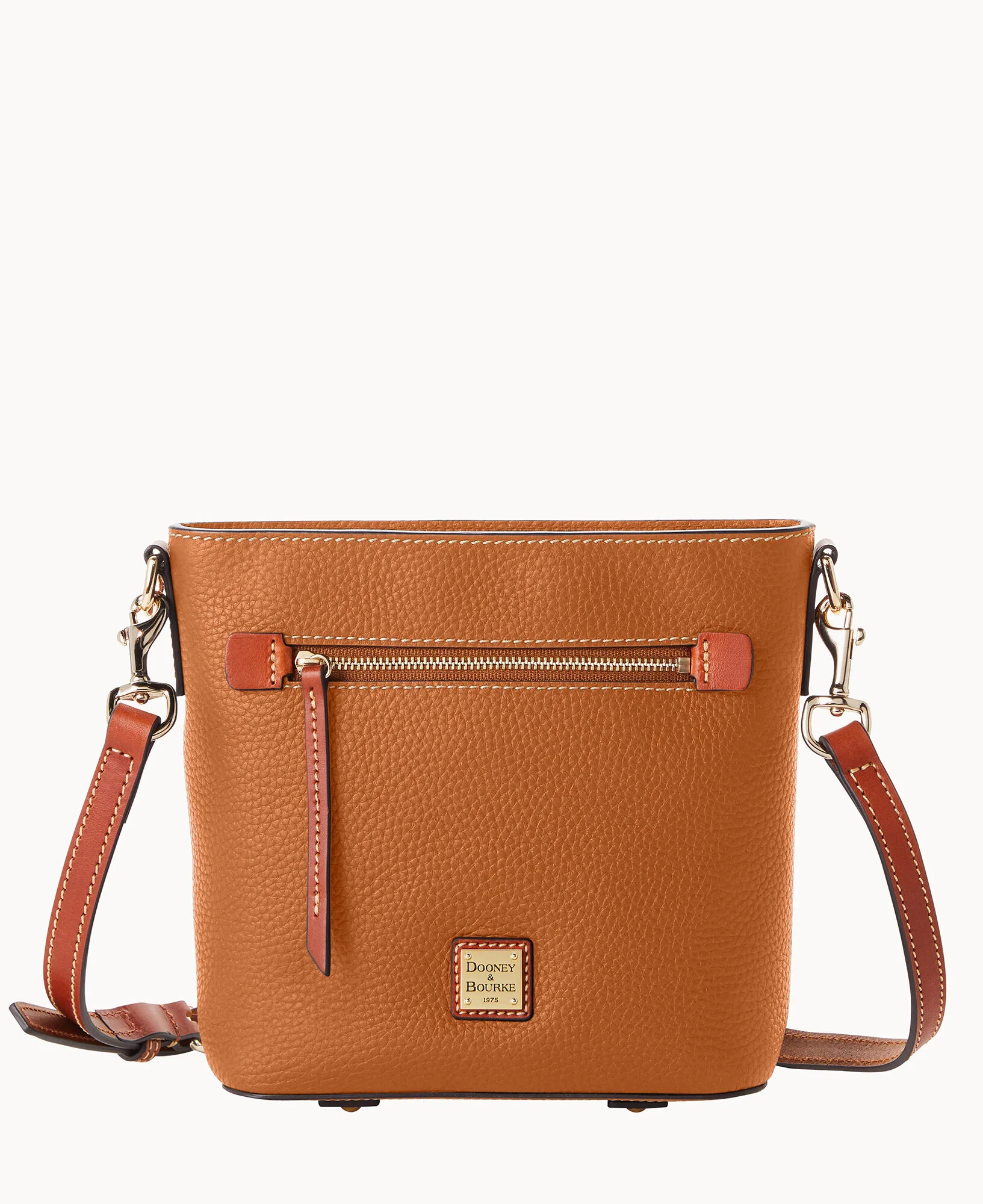 Pebble Grain Small Zip Crossbody - Image 66