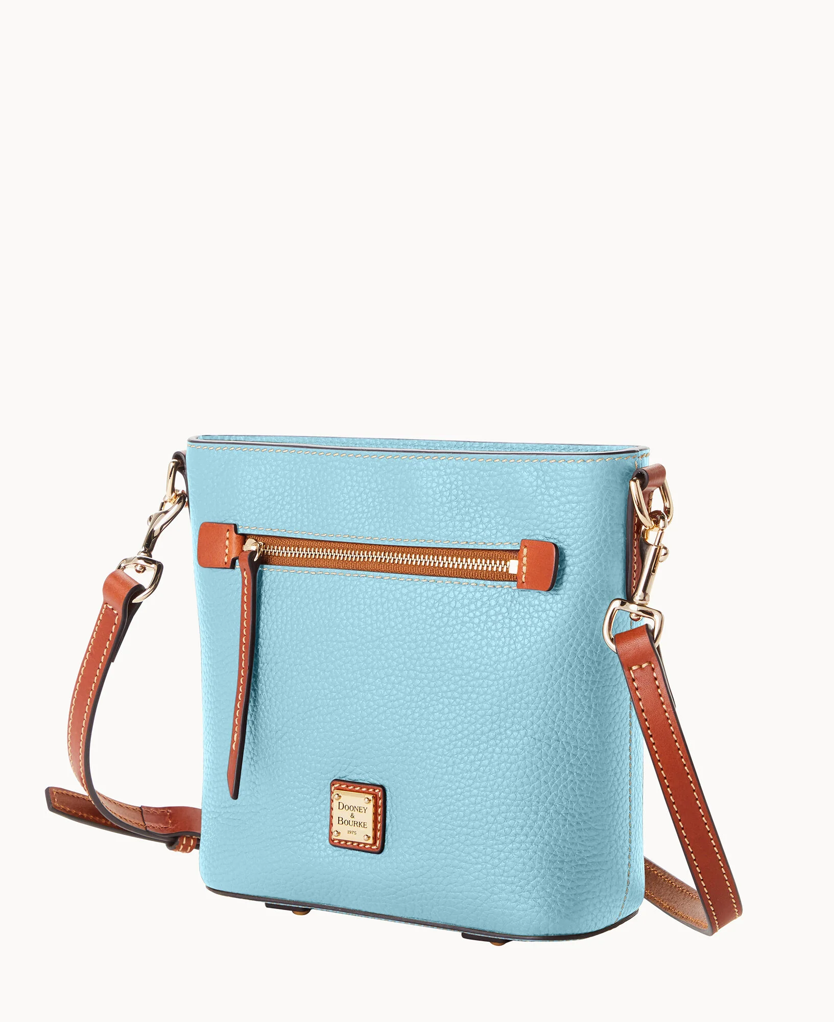 Pebble Grain Small Zip Crossbody - Image 71