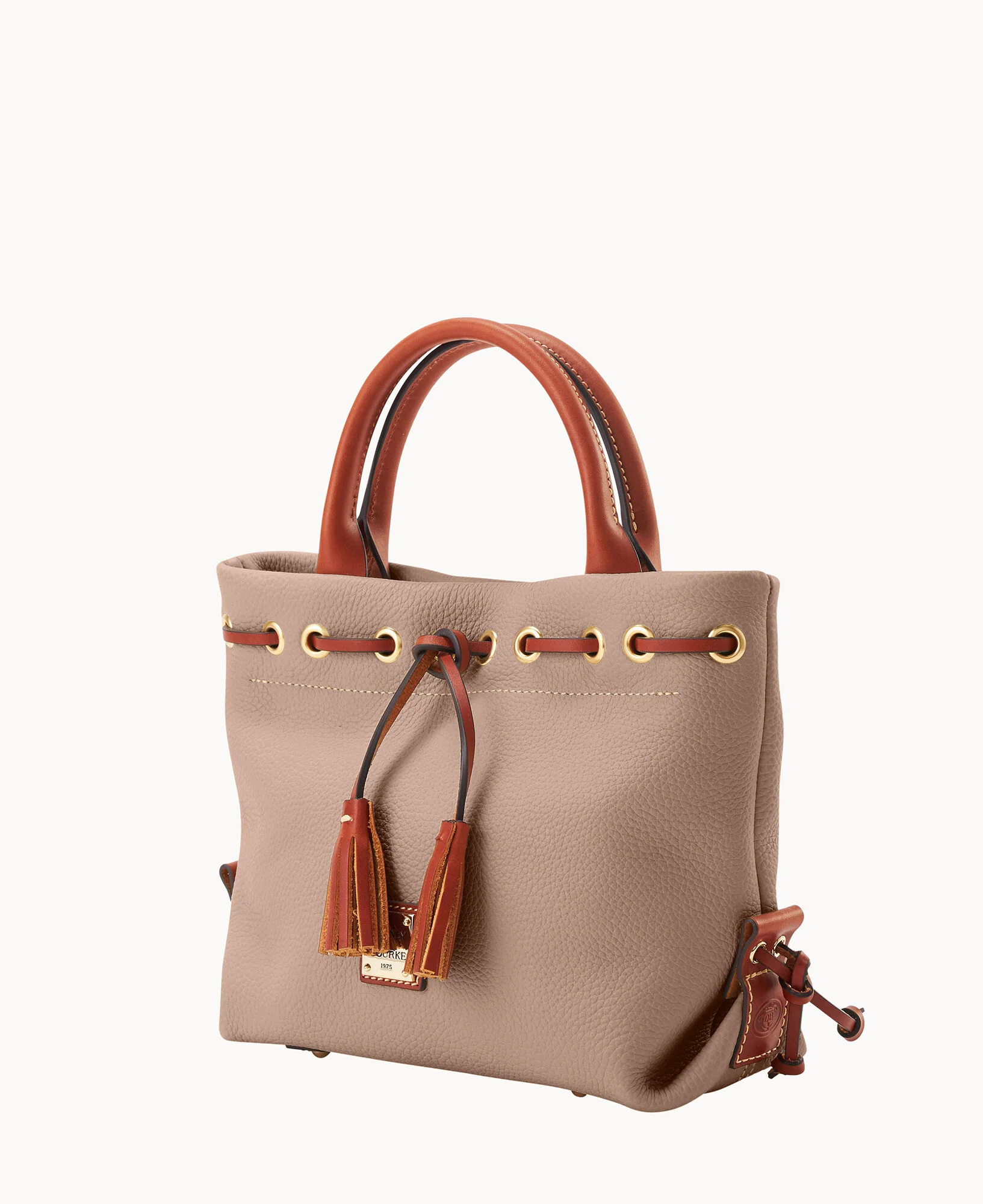 Pebble Grain Tassel Tote - Image 46