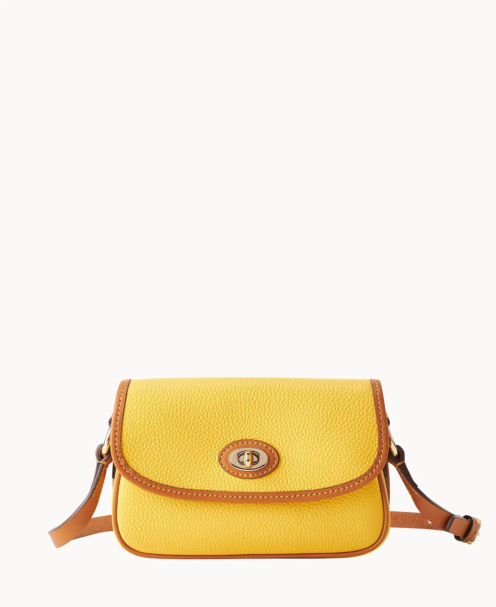 Pebble Grain Turnlock Crossbody 22 - Image 56
