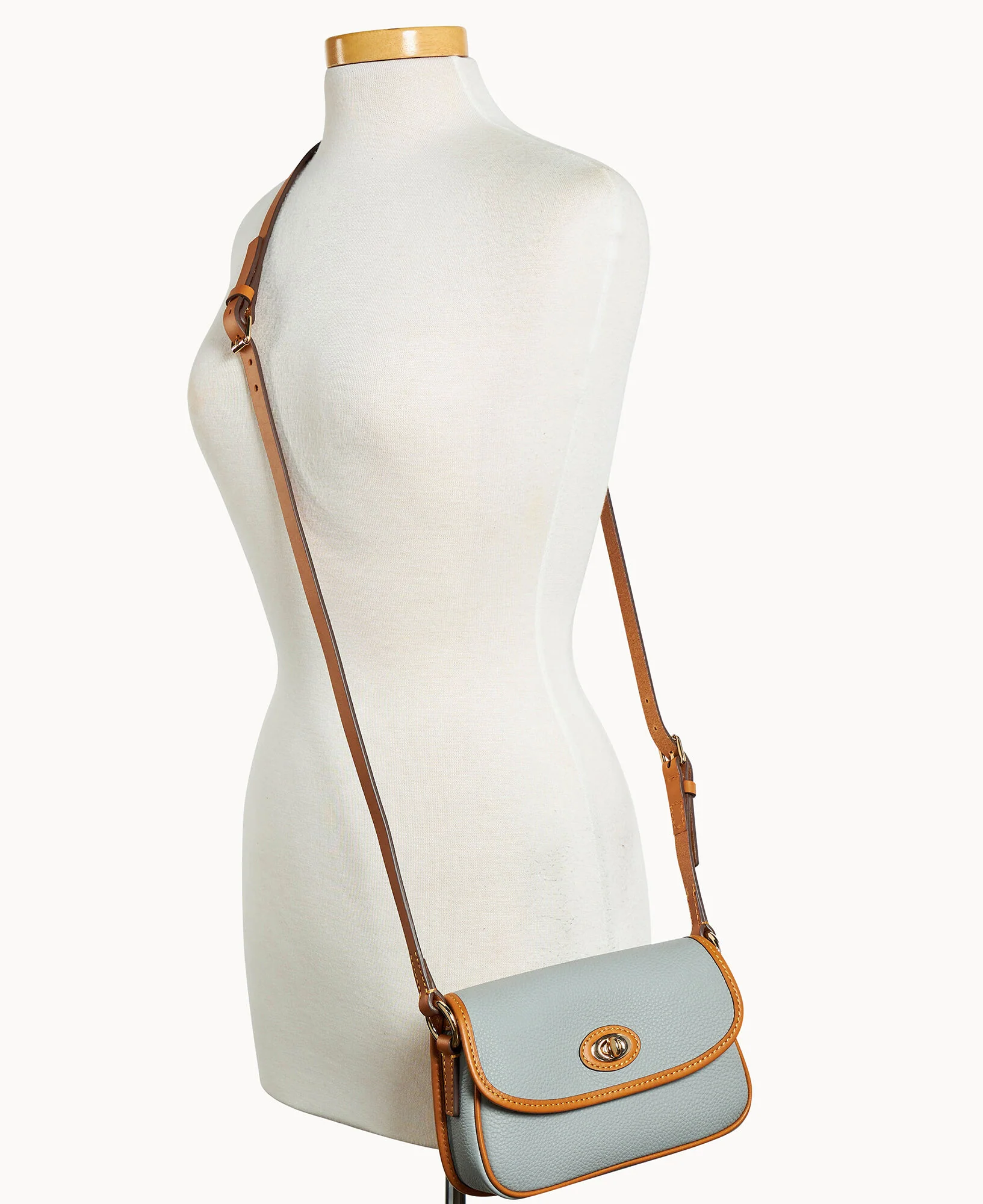 Pebble Grain Turnlock Crossbody 22 - Image 70