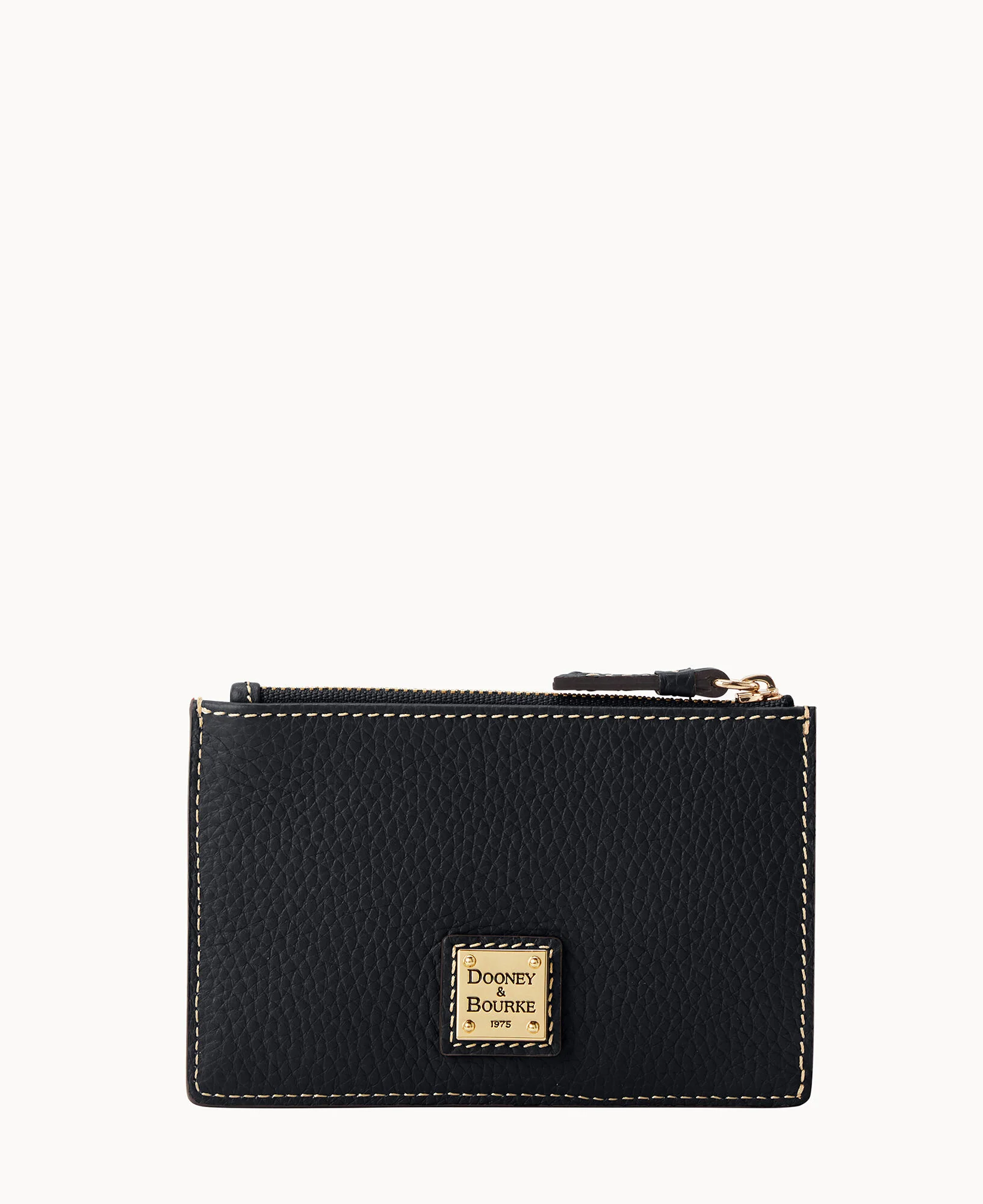 Pebble Grain Zip Credit Card Case - Image 10
