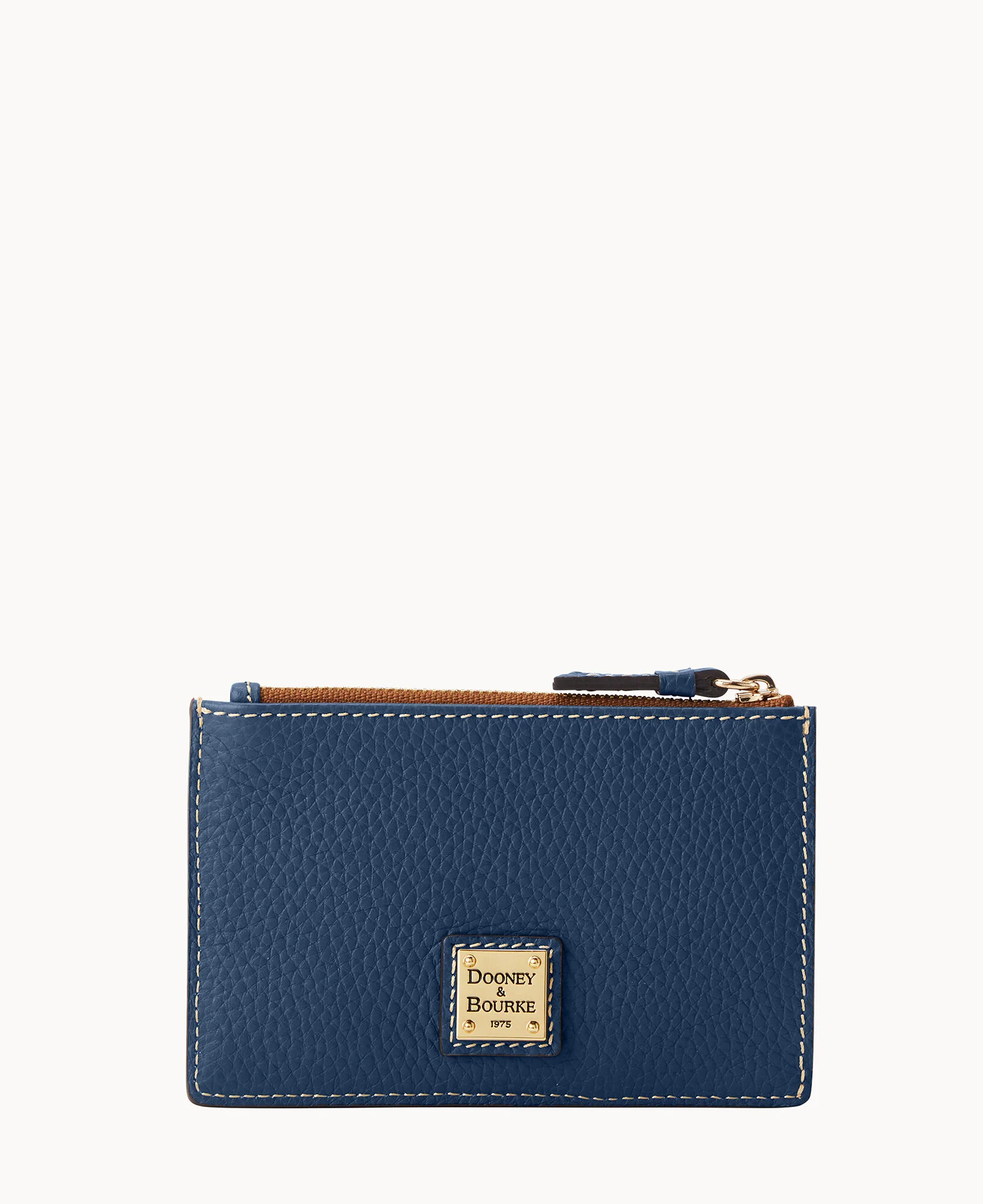 Pebble Grain Zip Credit Card Case - Image 25