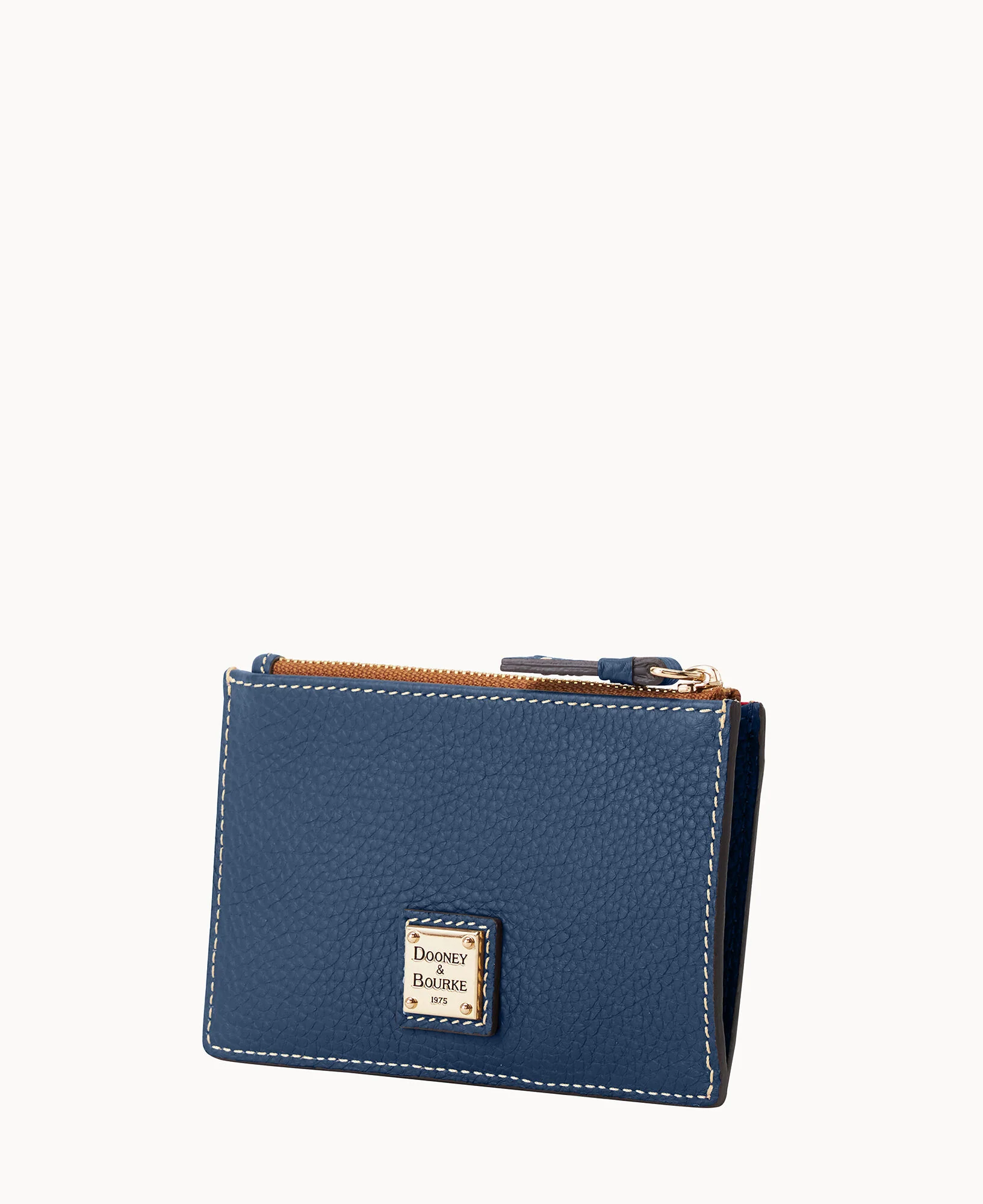 Pebble Grain Zip Credit Card Case - Image 26