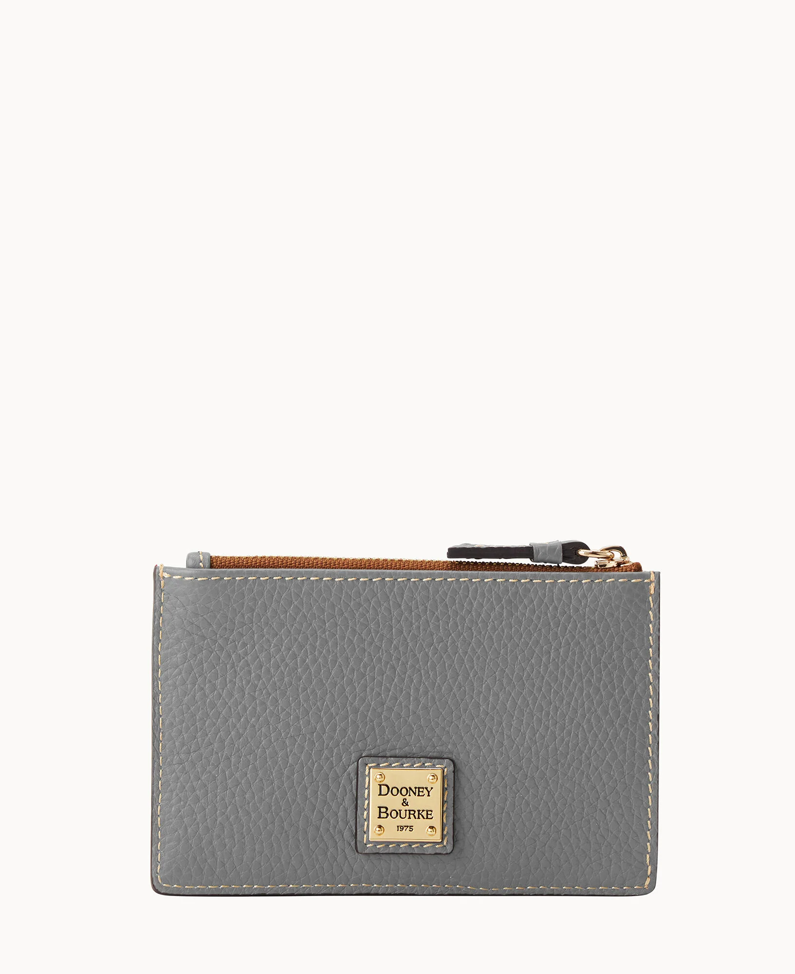 Pebble Grain Zip Credit Card Case - Image 28