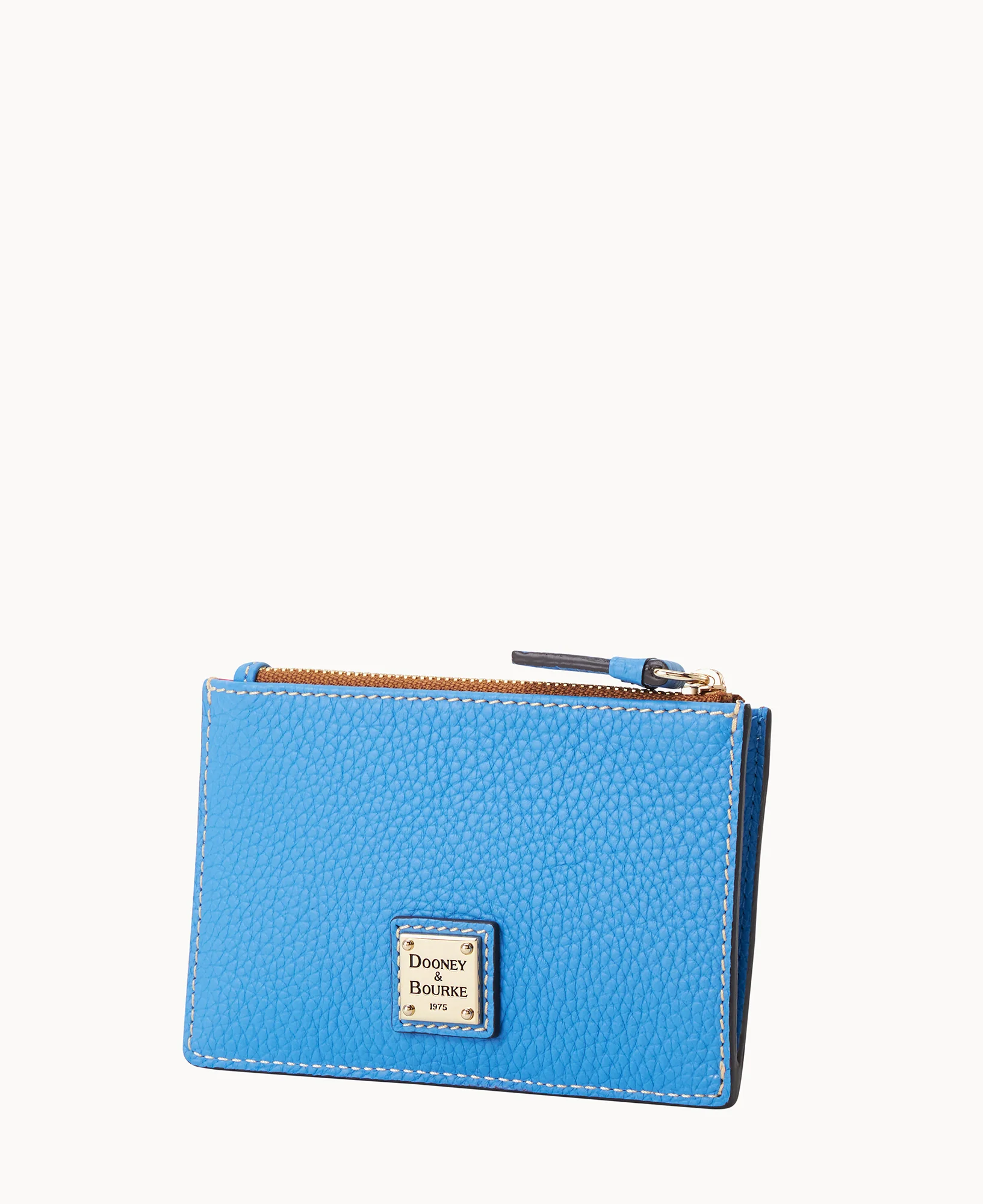 Pebble Grain Zip Credit Card Case - Image 5