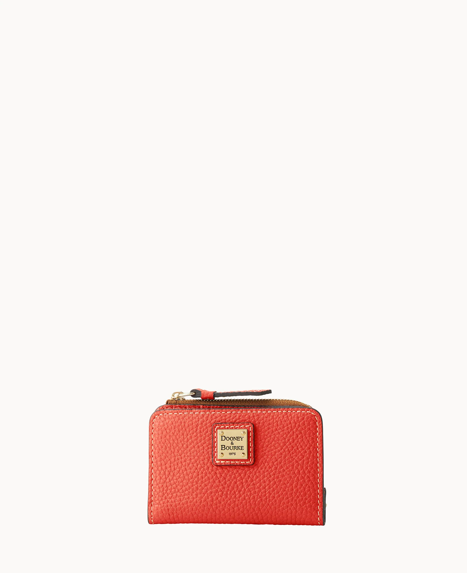 Pebble Grain Zip Credit Card Wallet 12 - Image 46
