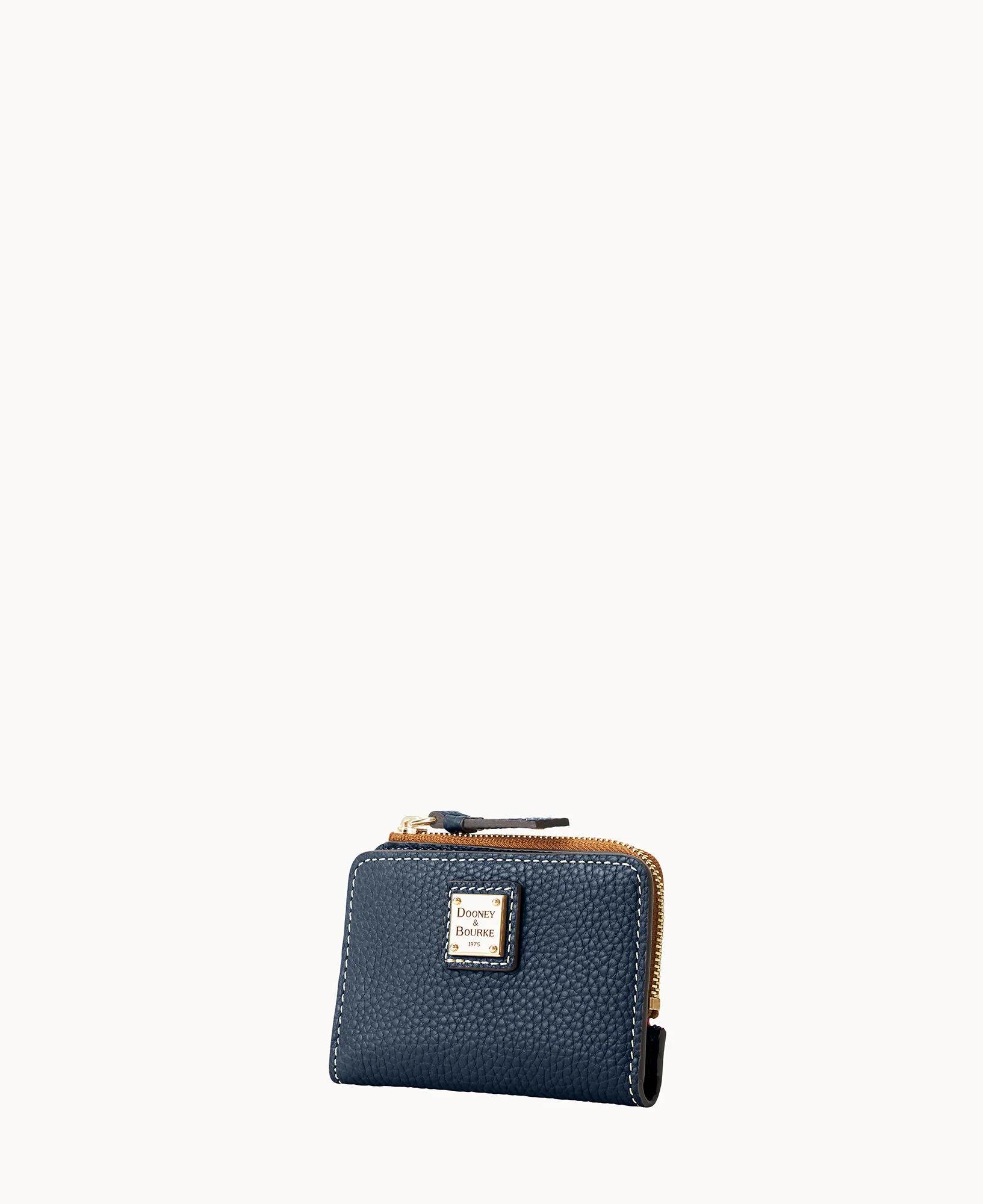 Pebble Grain Zip Credit Card Wallet 12 - Image 56