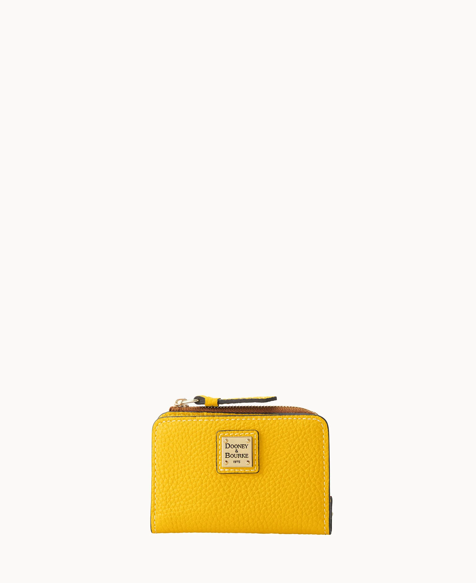 Pebble Grain Zip Credit Card Wallet 12 - Image 82