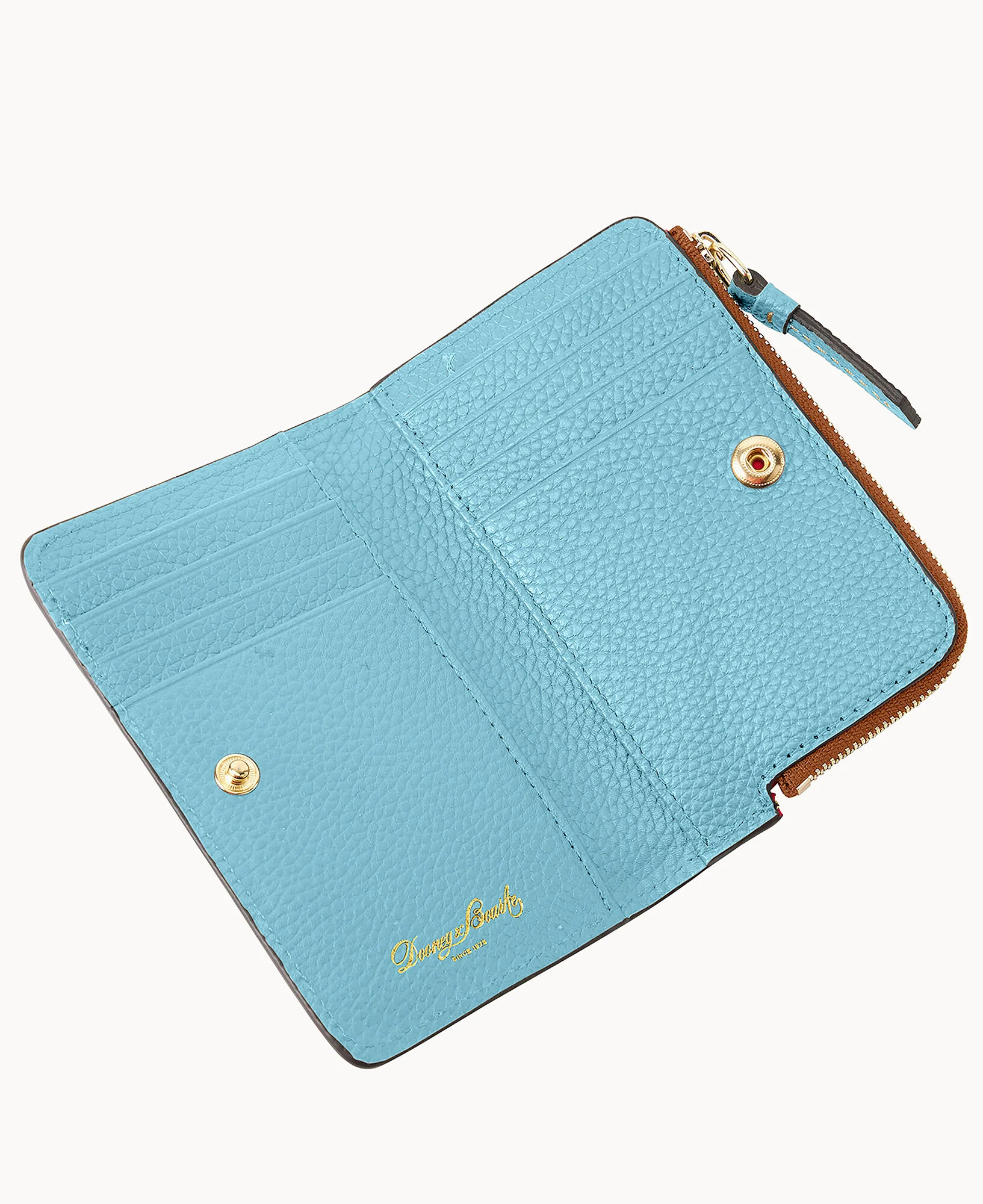 Pebble Grain Zip Credit Card Wallet 14 - Image 63