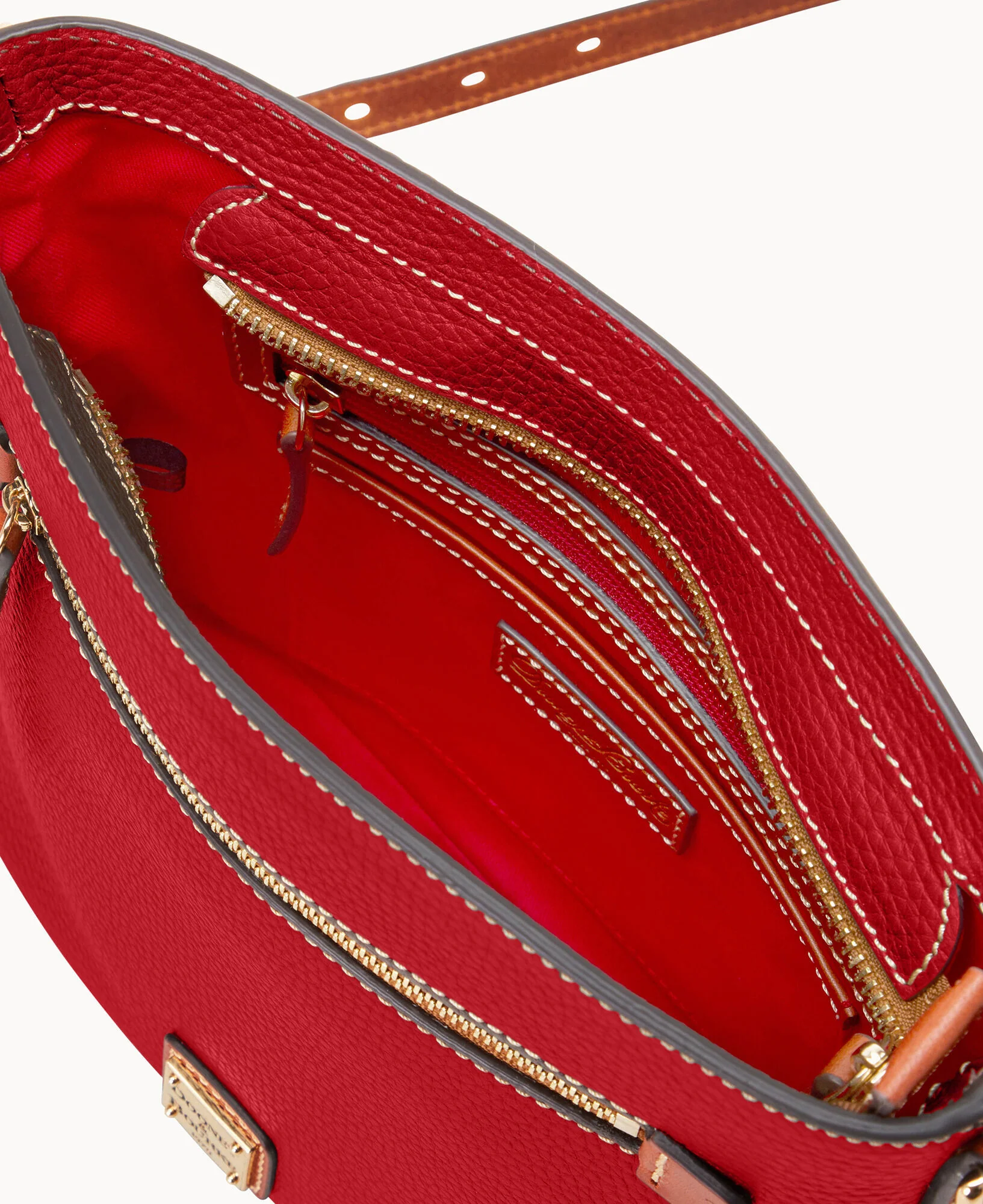 Pebble Grain Zip Crossbody - Image 17