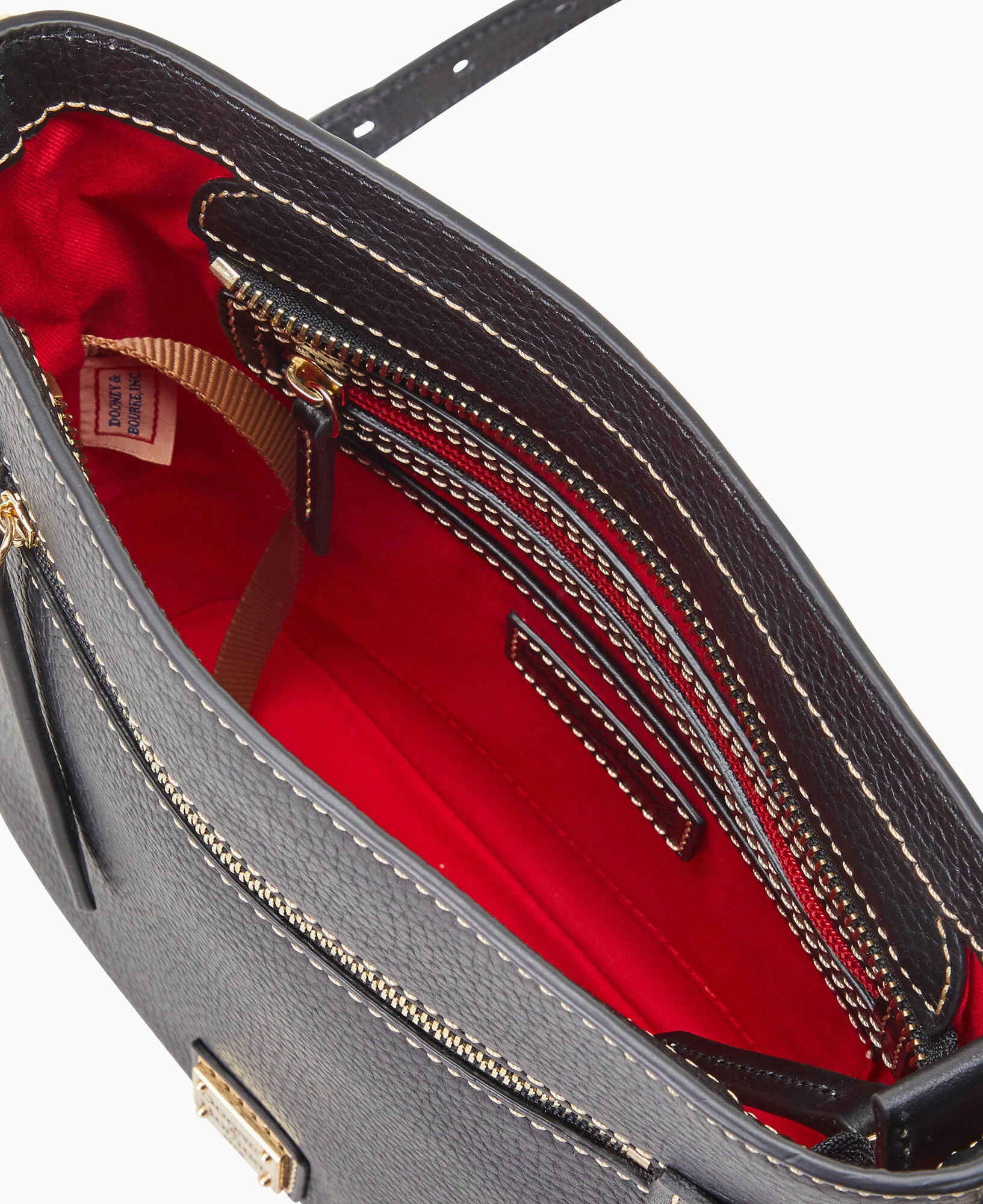Pebble Grain Zip Crossbody - Image 20