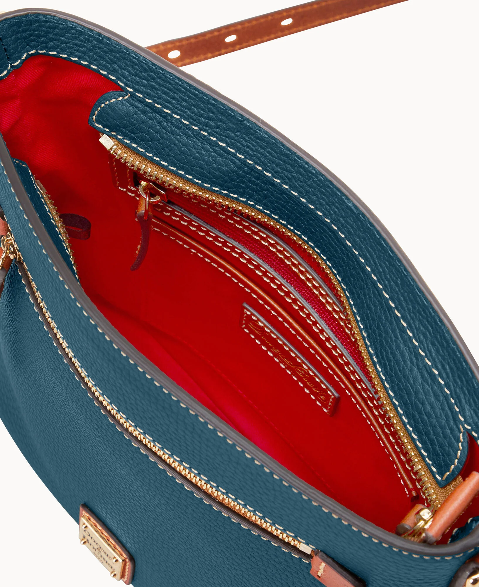 Pebble Grain Zip Crossbody - Image 48