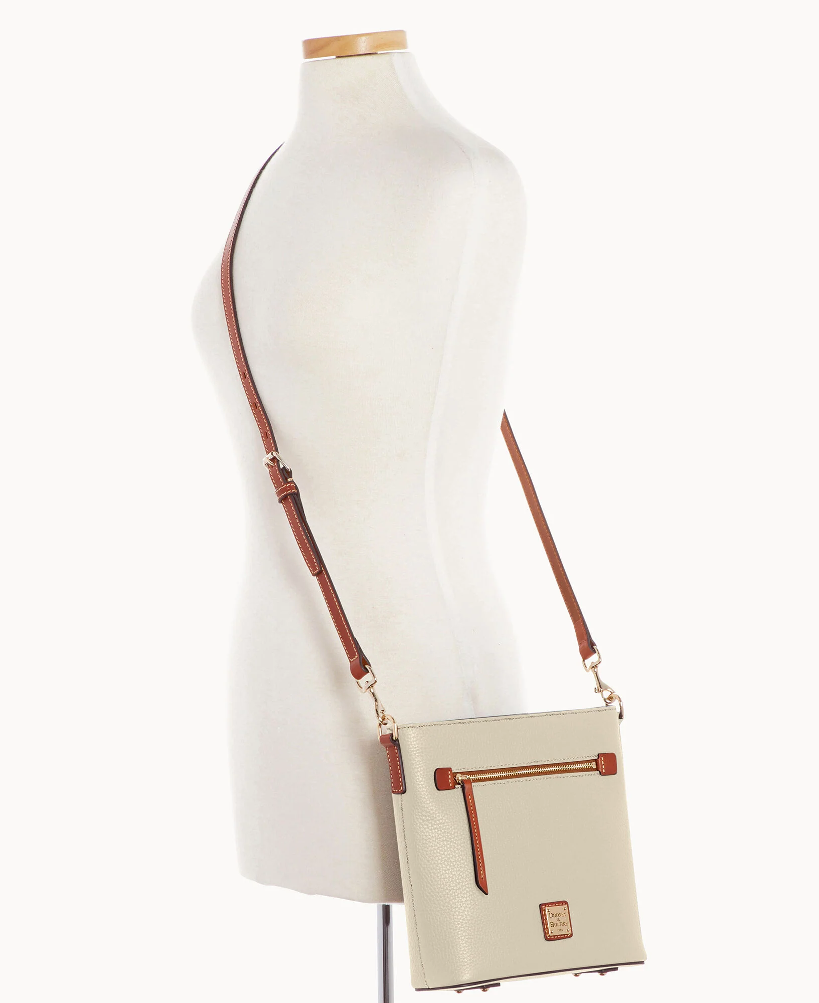 Pebble Grain Zip Crossbody - Image 57