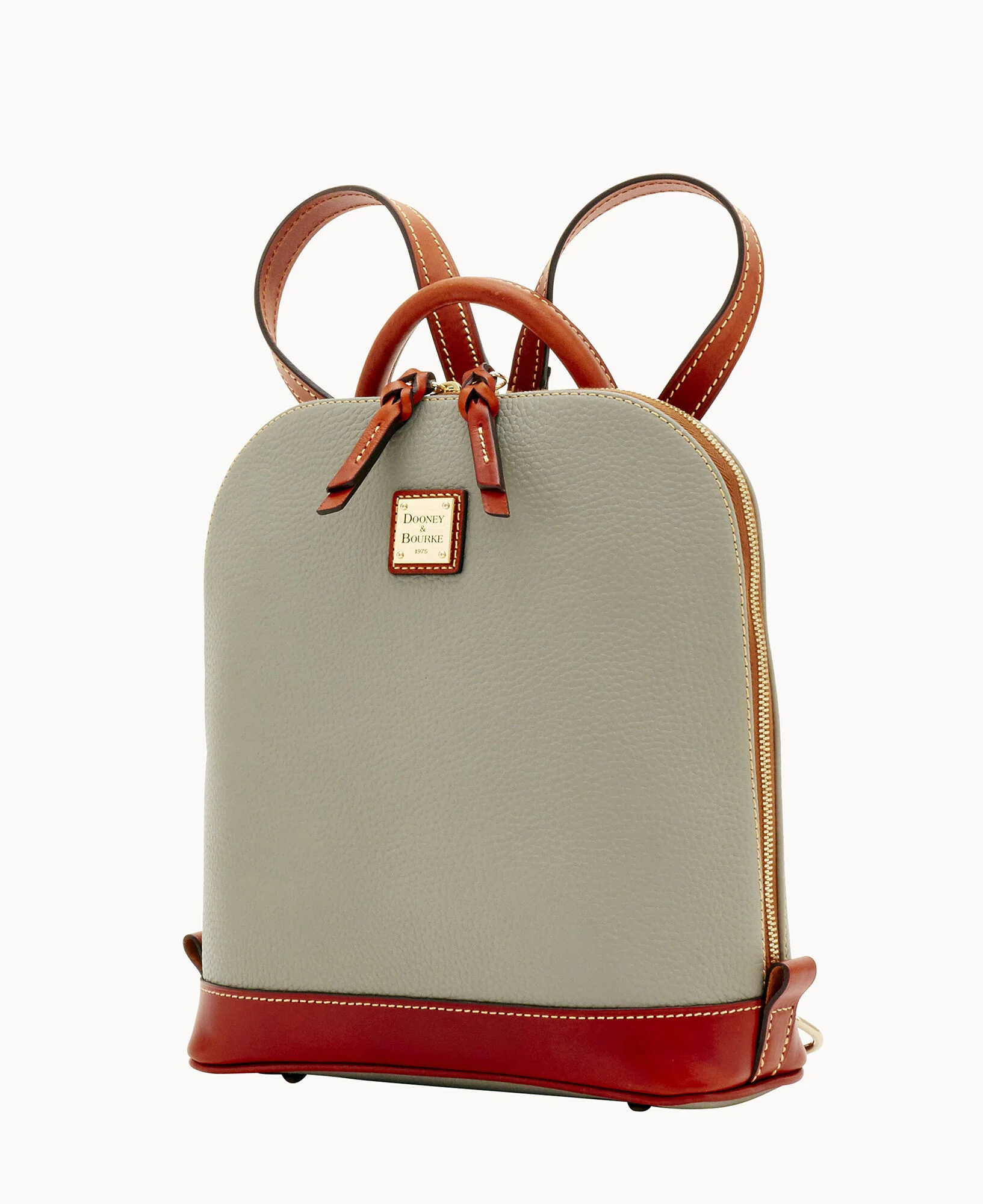 Pebble Grain Zip Pod Backpack - Image 38