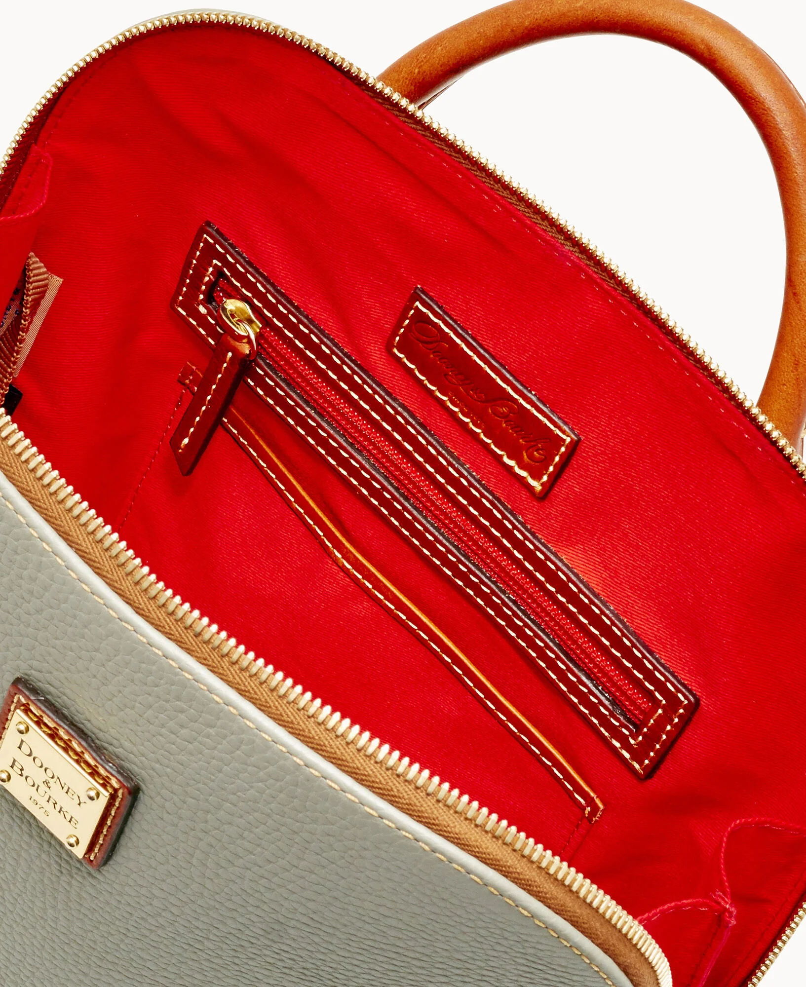 Pebble Grain Zip Pod Backpack - Image 39