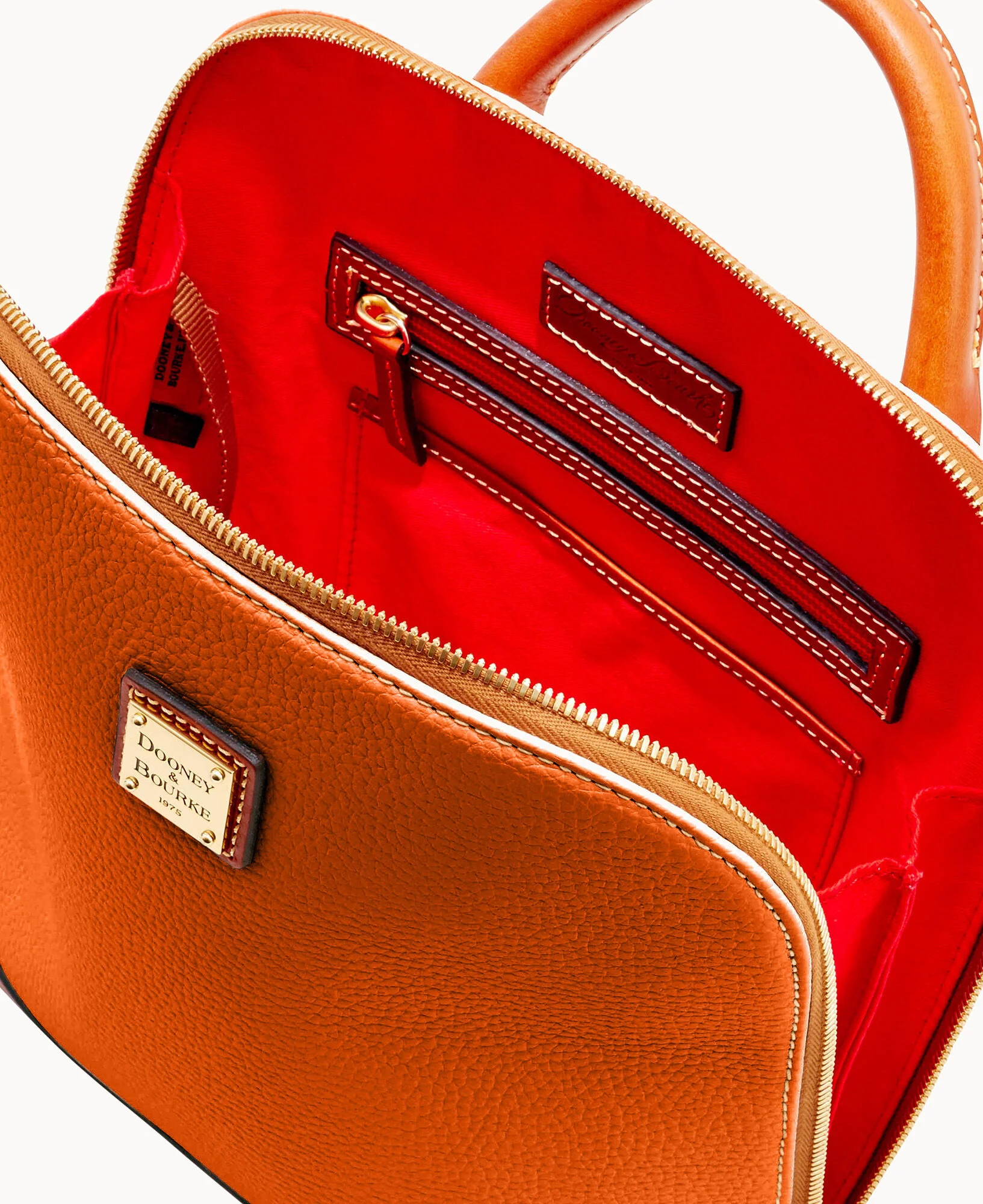 Pebble Grain Zip Pod Backpack - Image 51