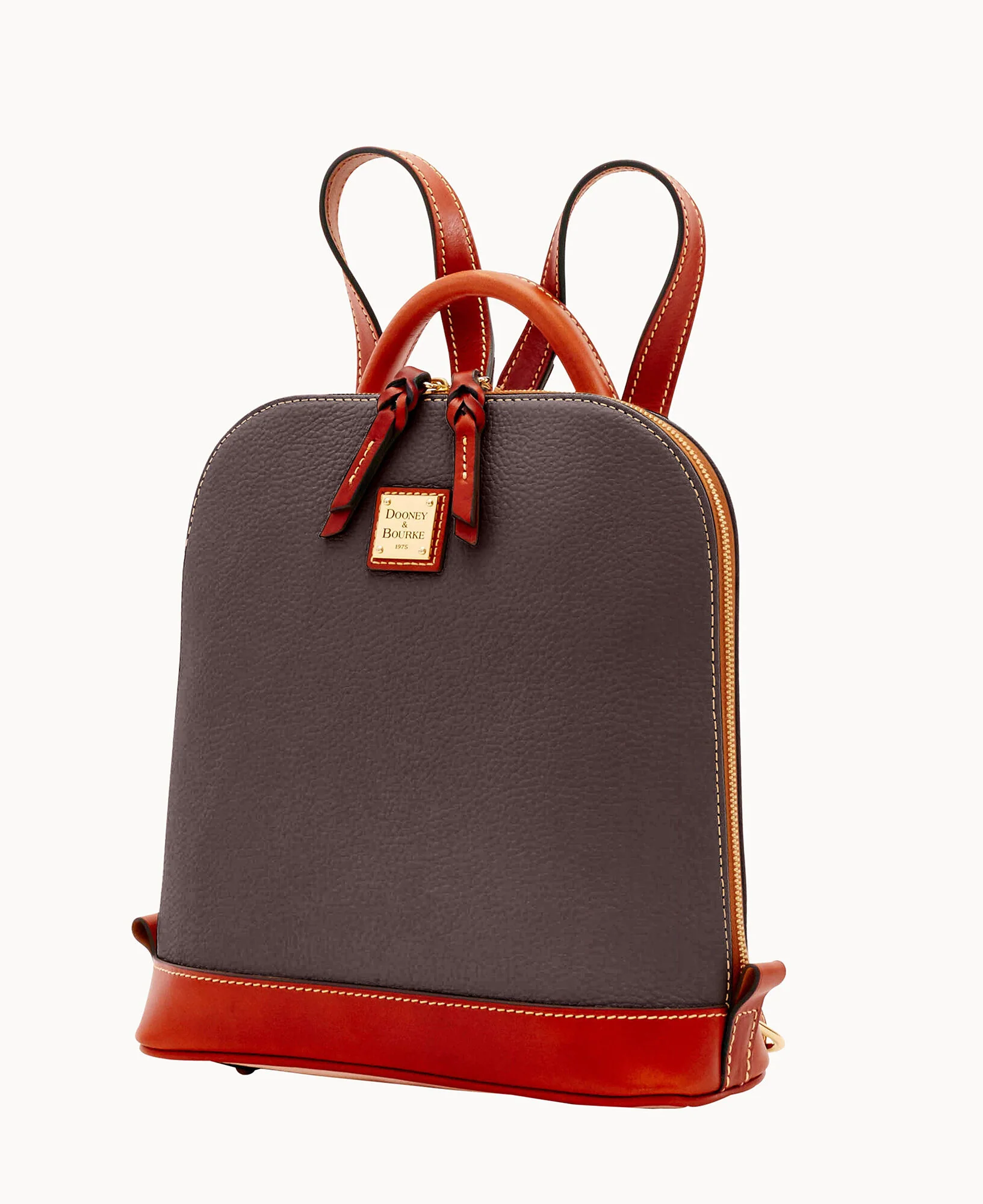 Pebble Grain Zip Pod Backpack - Image 54