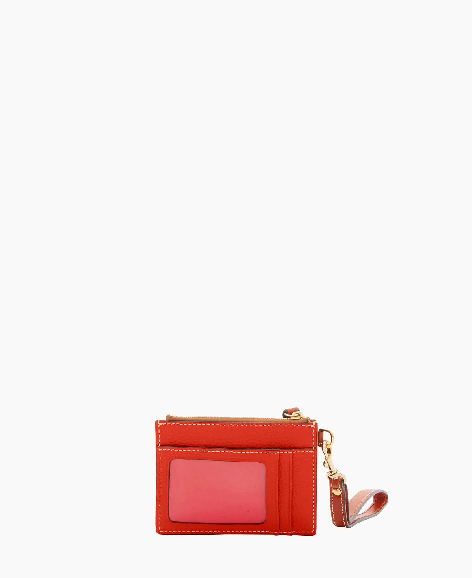 Pebble Grain Zip Top Credit Card Wristlet - Image 103