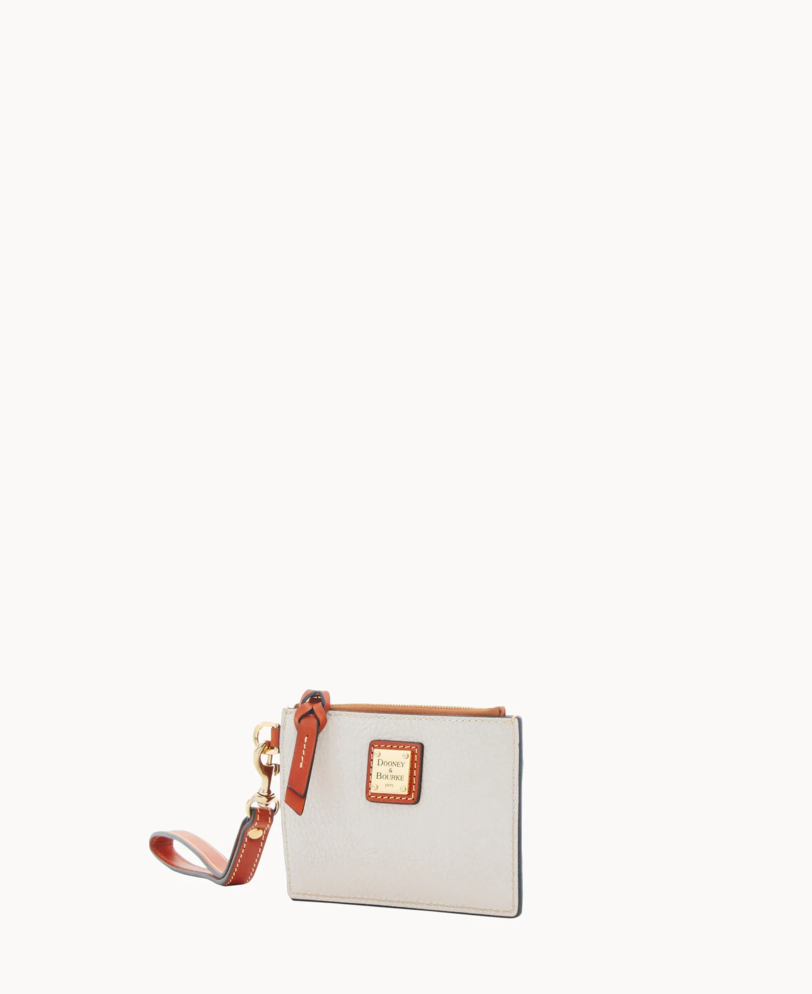 Pebble Grain Zip Top Credit Card Wristlet - Image 112