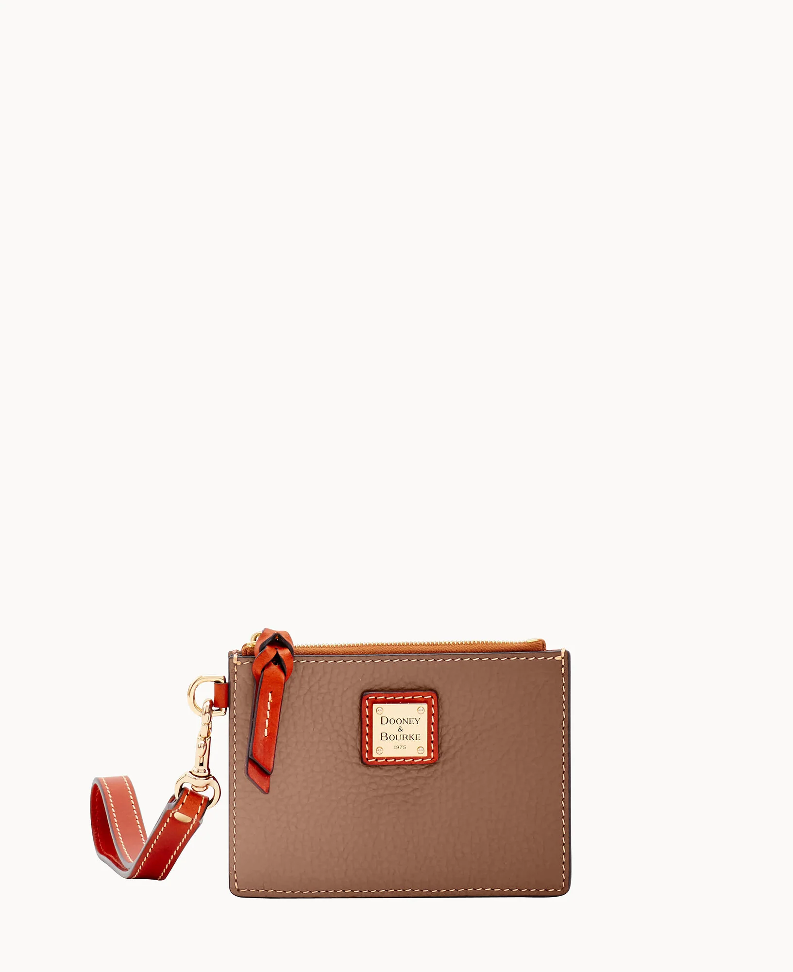 Pebble Grain Zip Top Credit Card Wristlet - Image 121