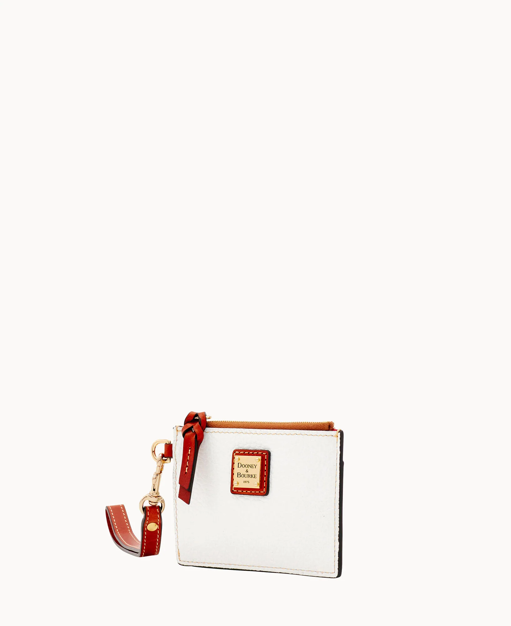 Pebble Grain Zip Top Credit Card Wristlet - Image 138
