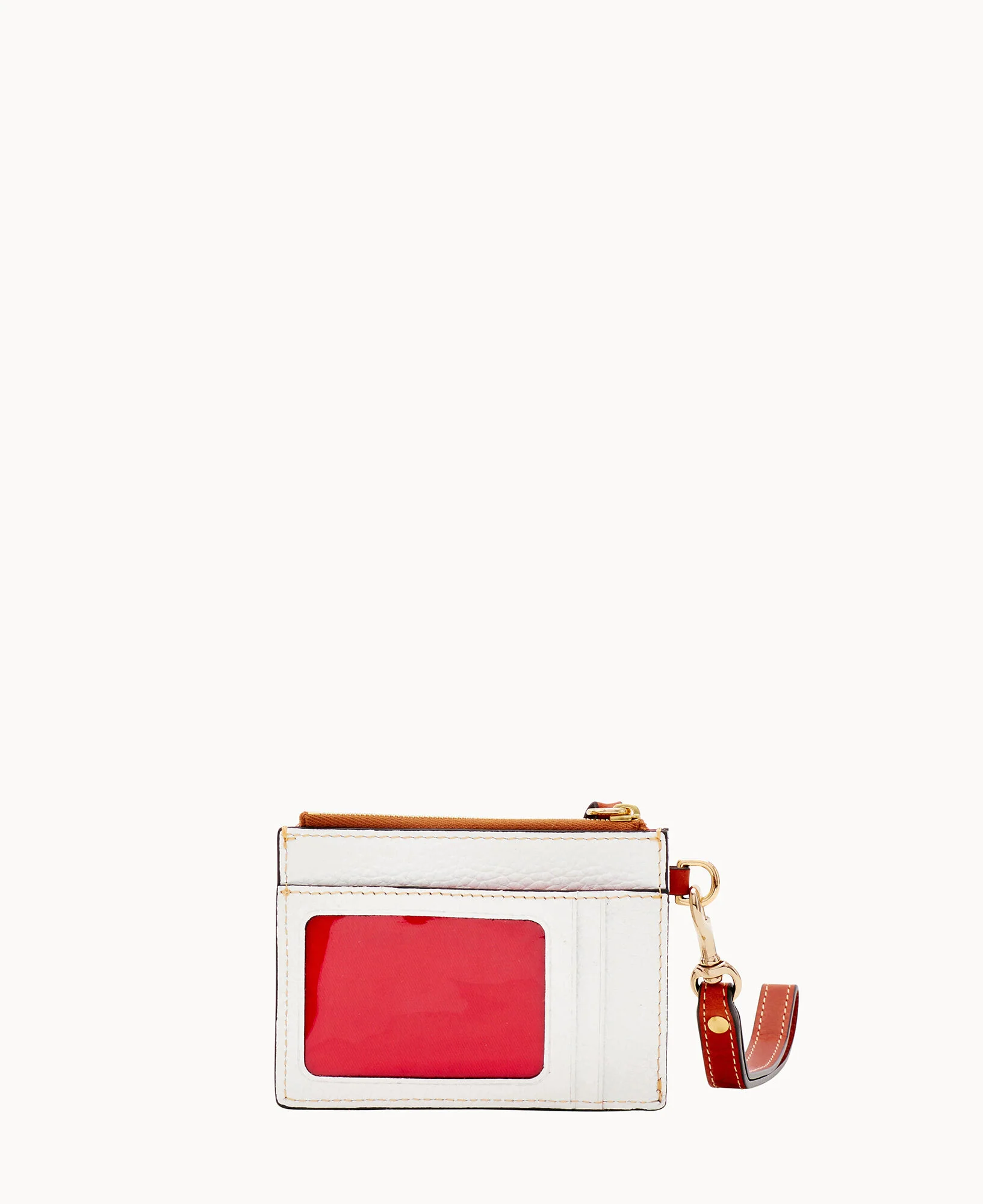 Pebble Grain Zip Top Credit Card Wristlet - Image 140