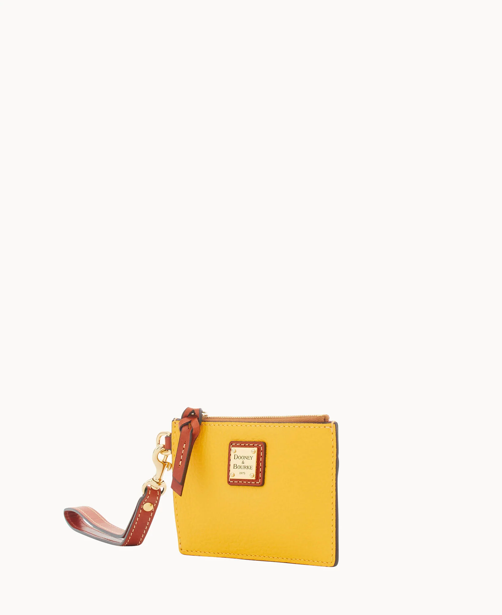 Pebble Grain Zip Top Credit Card Wristlet - Image 150