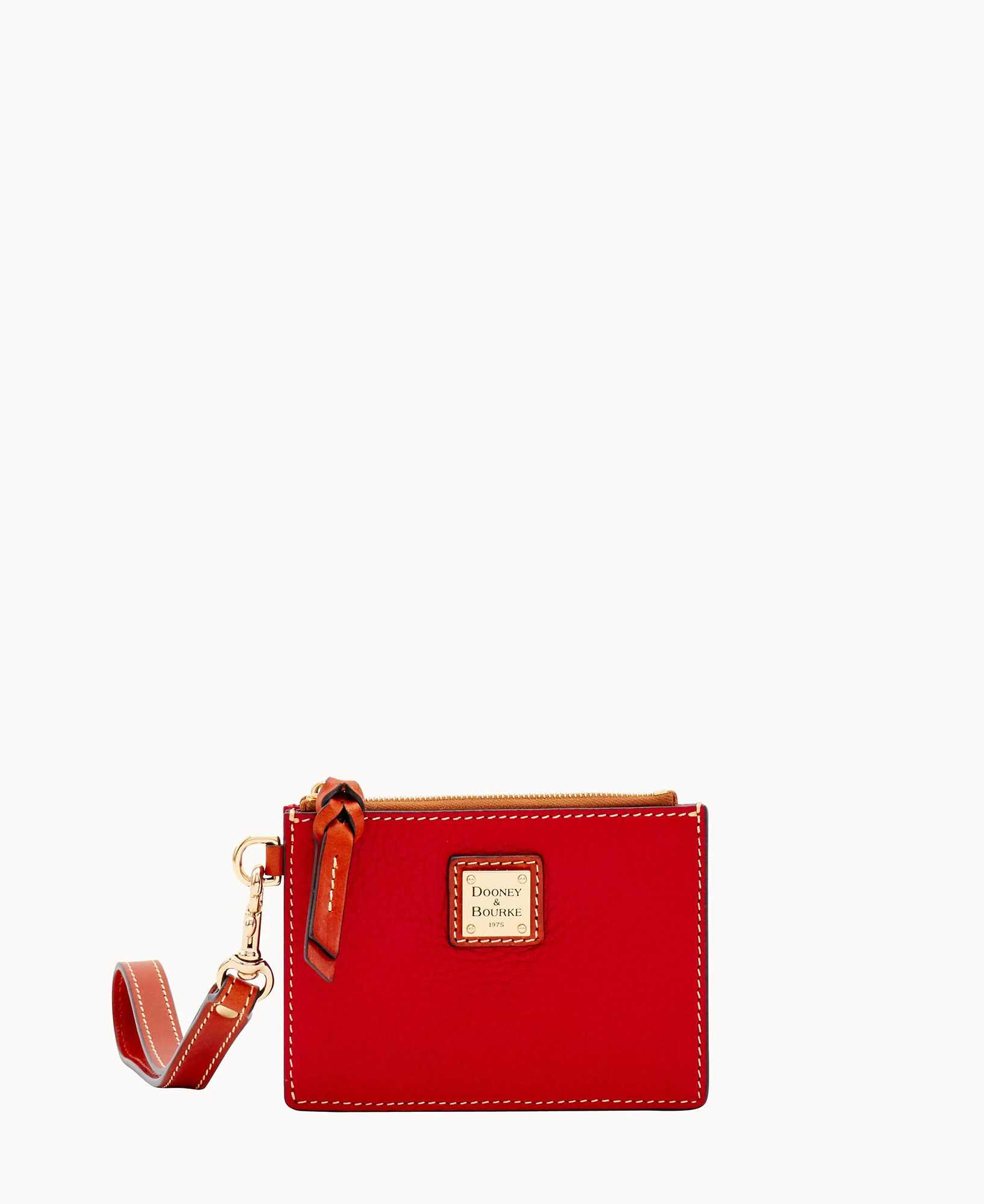 Pebble Grain Zip Top Credit Card Wristlet - Image 17