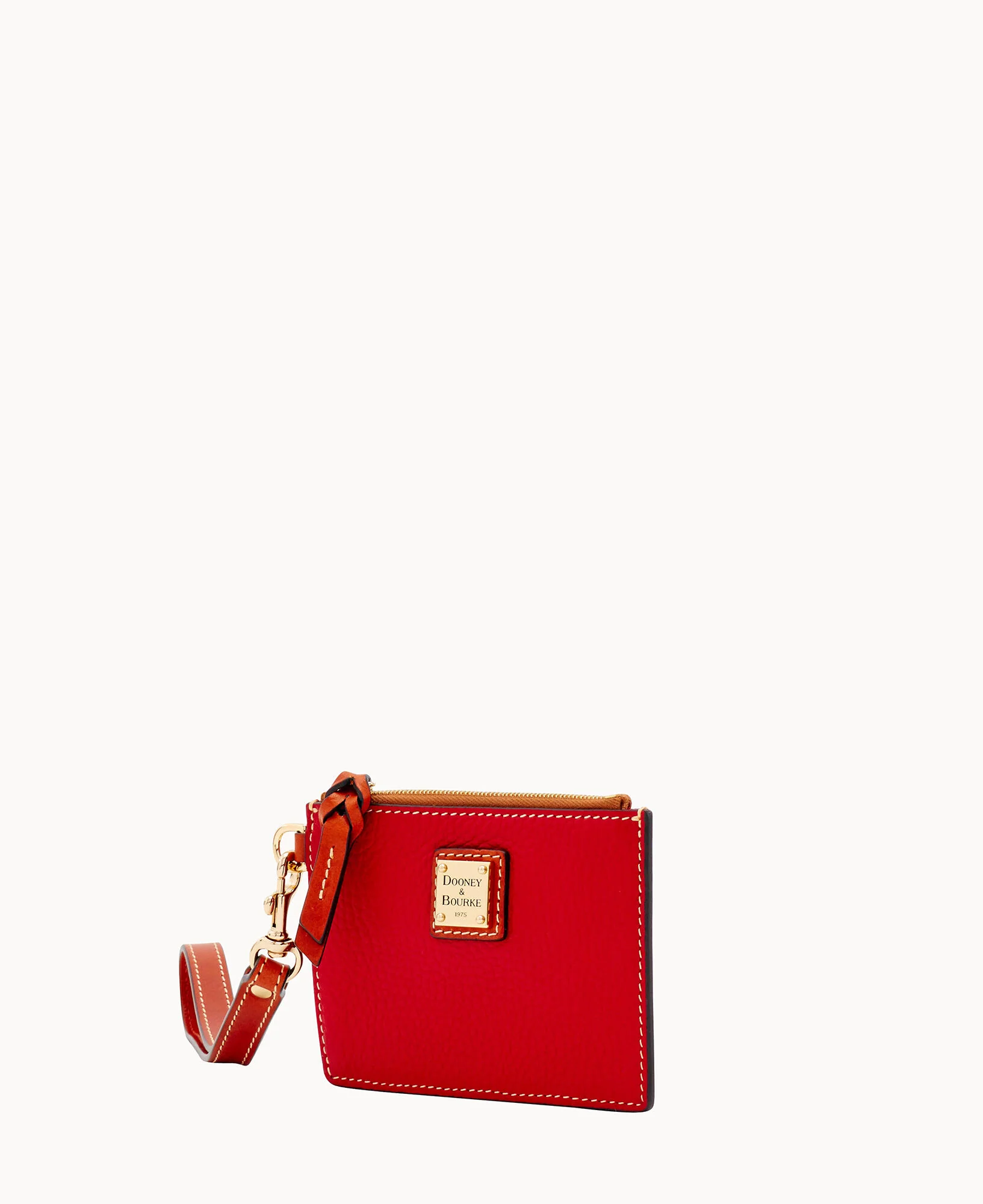 Pebble Grain Zip Top Credit Card Wristlet - Image 18