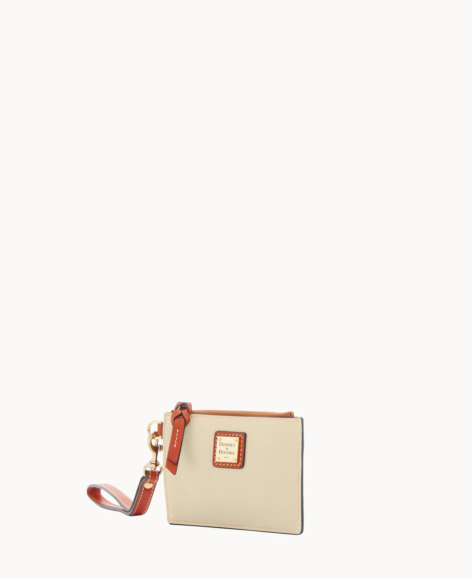 Pebble Grain Zip Top Credit Card Wristlet - Image 2