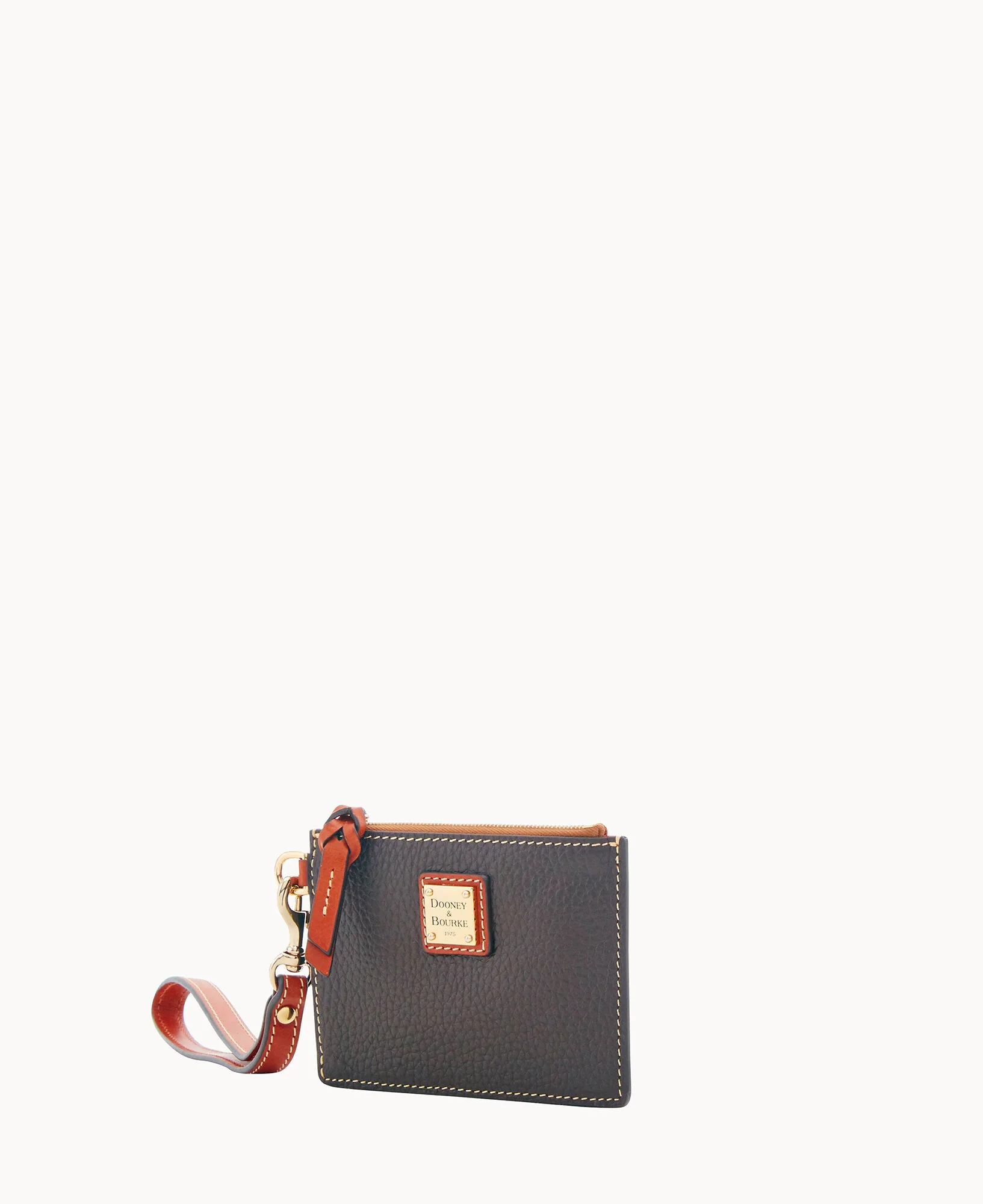 Pebble Grain Zip Top Credit Card Wristlet - Image 57