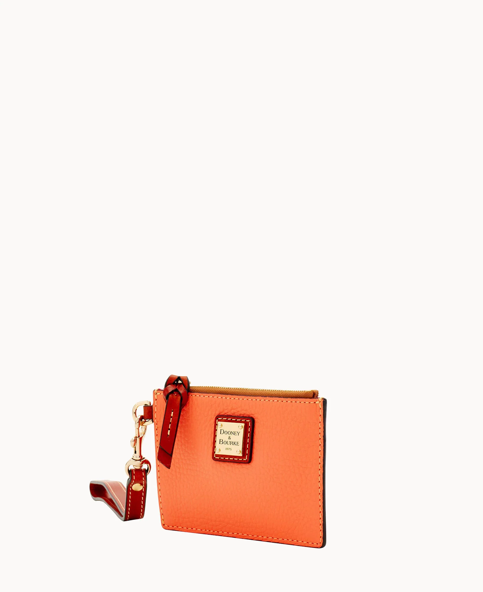 Pebble Grain Zip Top Credit Card Wristlet - Image 61