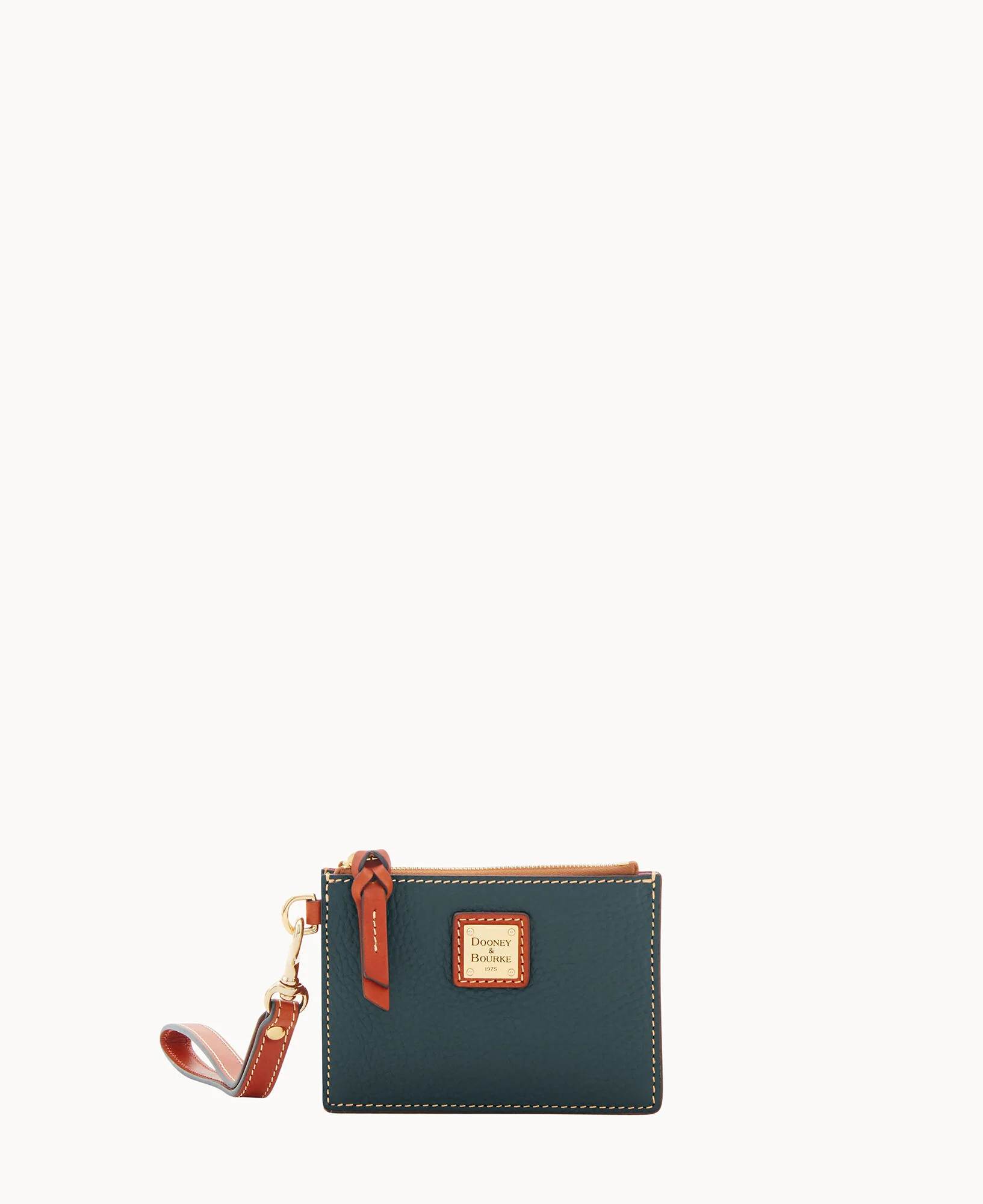Pebble Grain Zip Top Credit Card Wristlet - Image 64