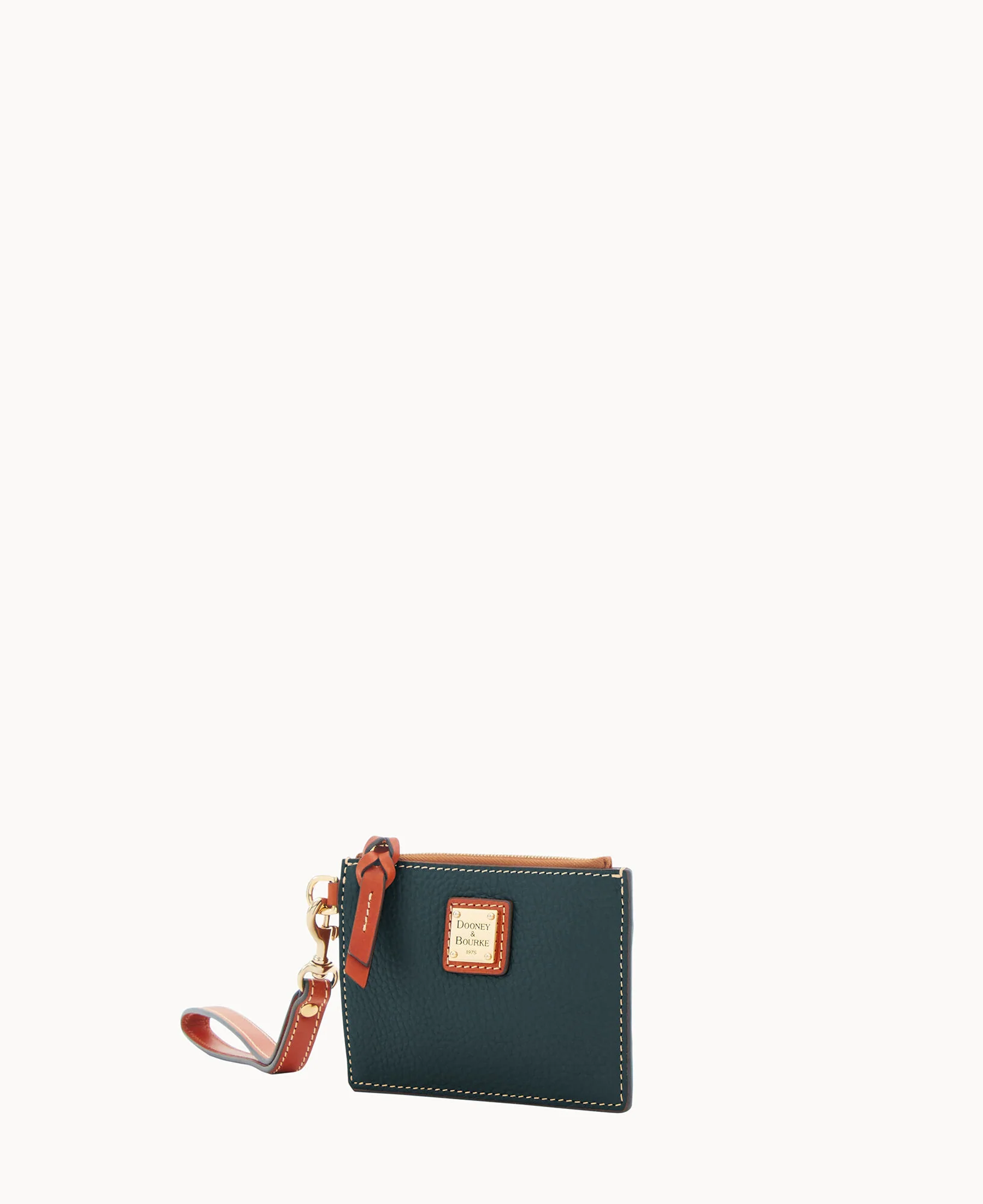 Pebble Grain Zip Top Credit Card Wristlet - Image 65