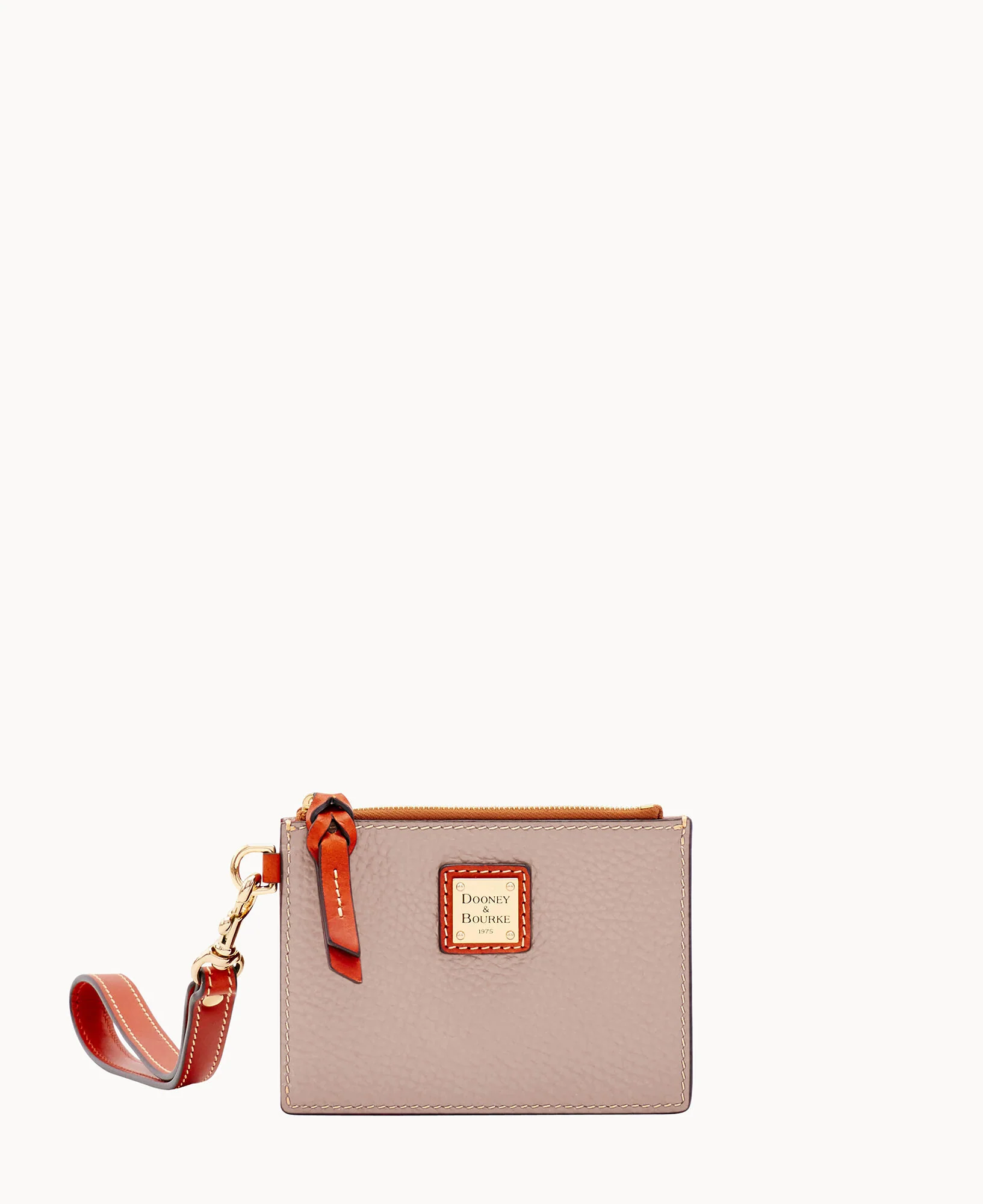 Pebble Grain Zip Top Credit Card Wristlet - Image 72