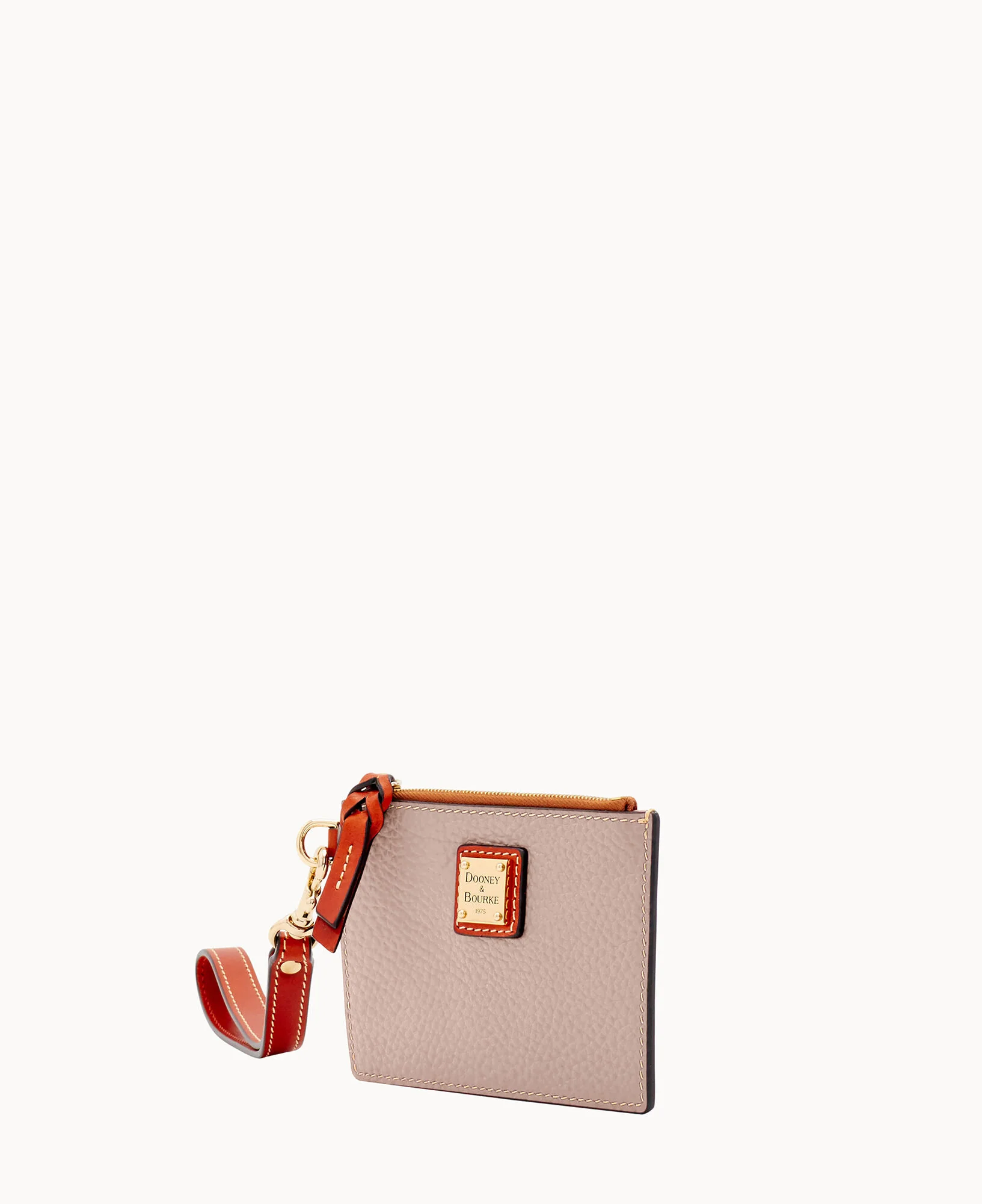 Pebble Grain Zip Top Credit Card Wristlet - Image 73