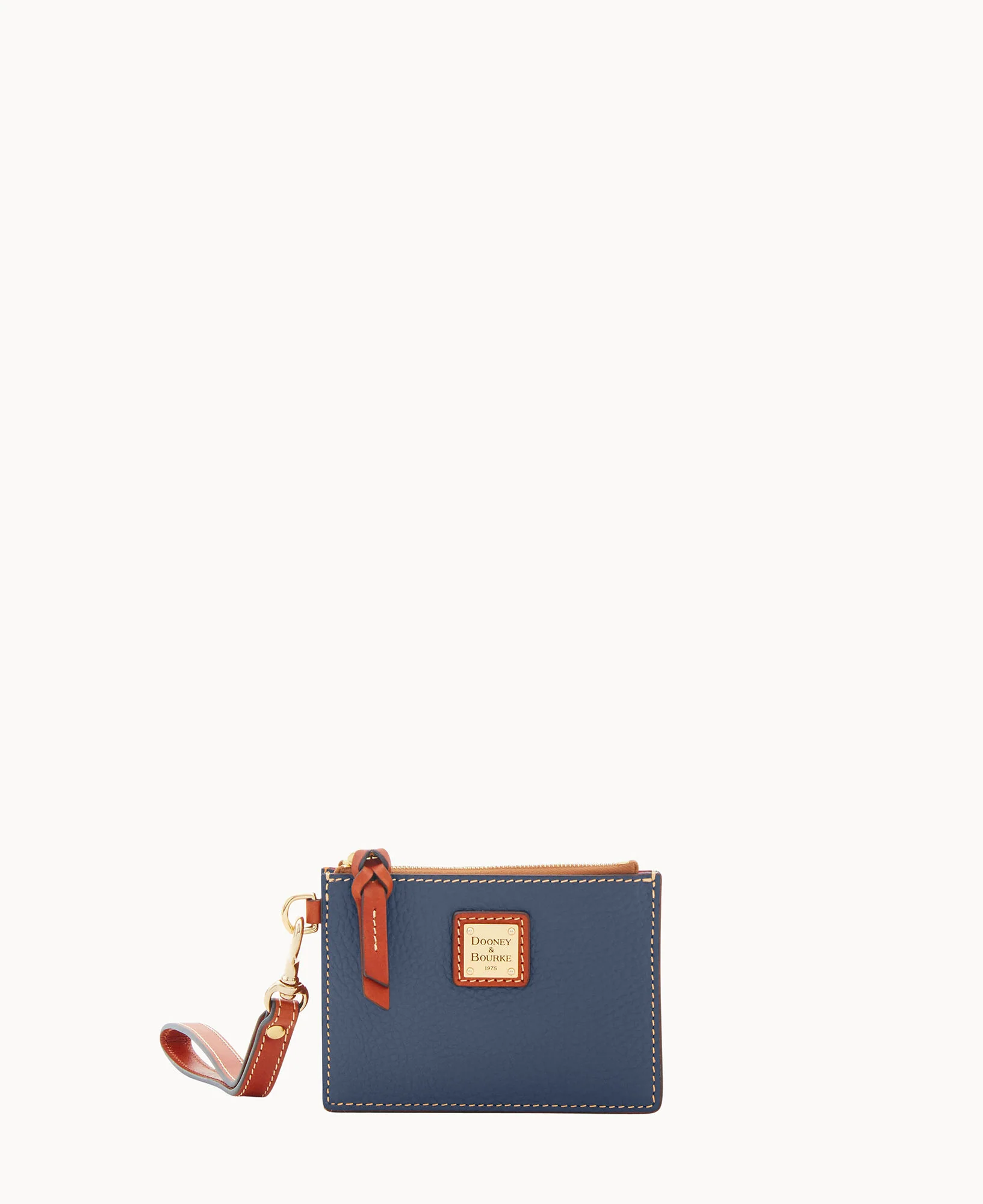 Pebble Grain Zip Top Credit Card Wristlet - Image 84