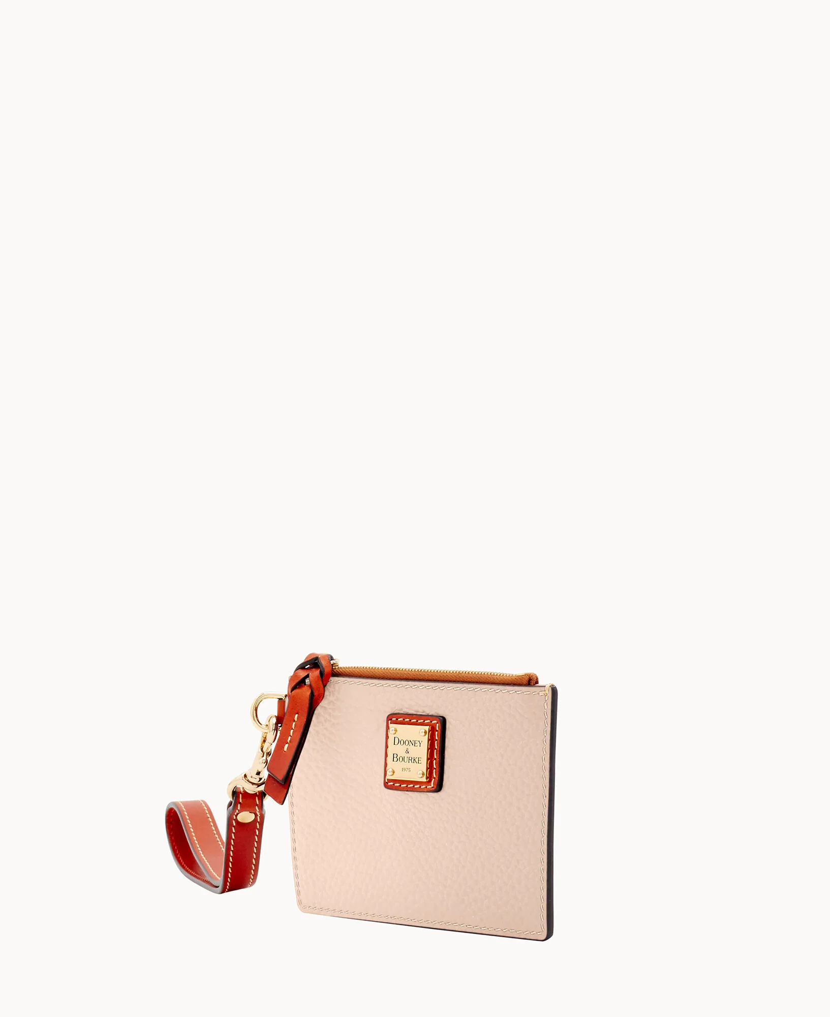 Pebble Grain Zip Top Credit Card Wristlet - Image 93